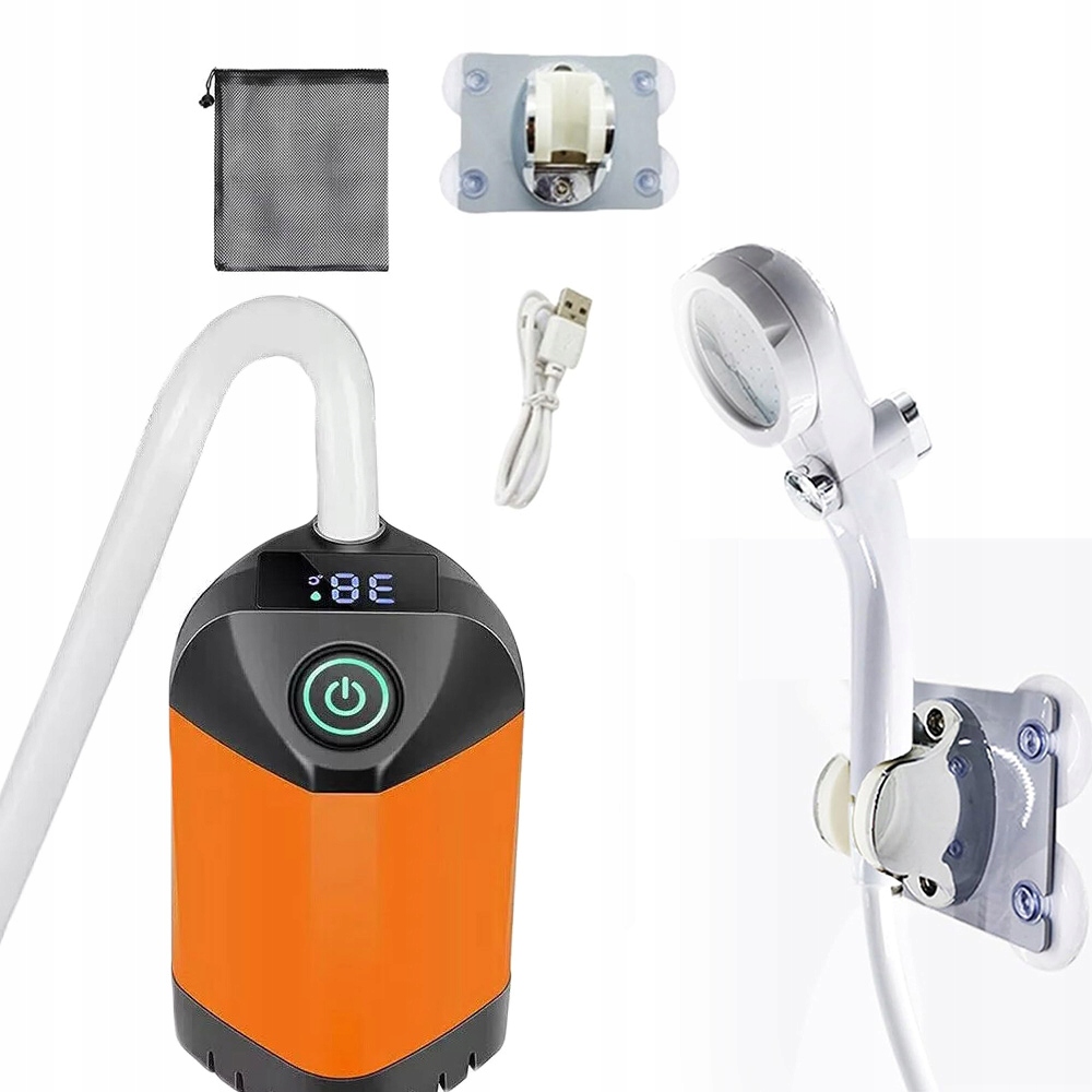 Turistická Sprcha Elektrická Kempingová Pumpa Čerpadlem