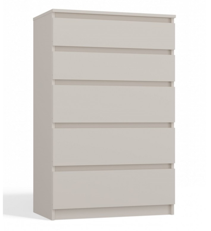 Komoda 5 Szuflad 70 cm Kaszmir MALWINA TS