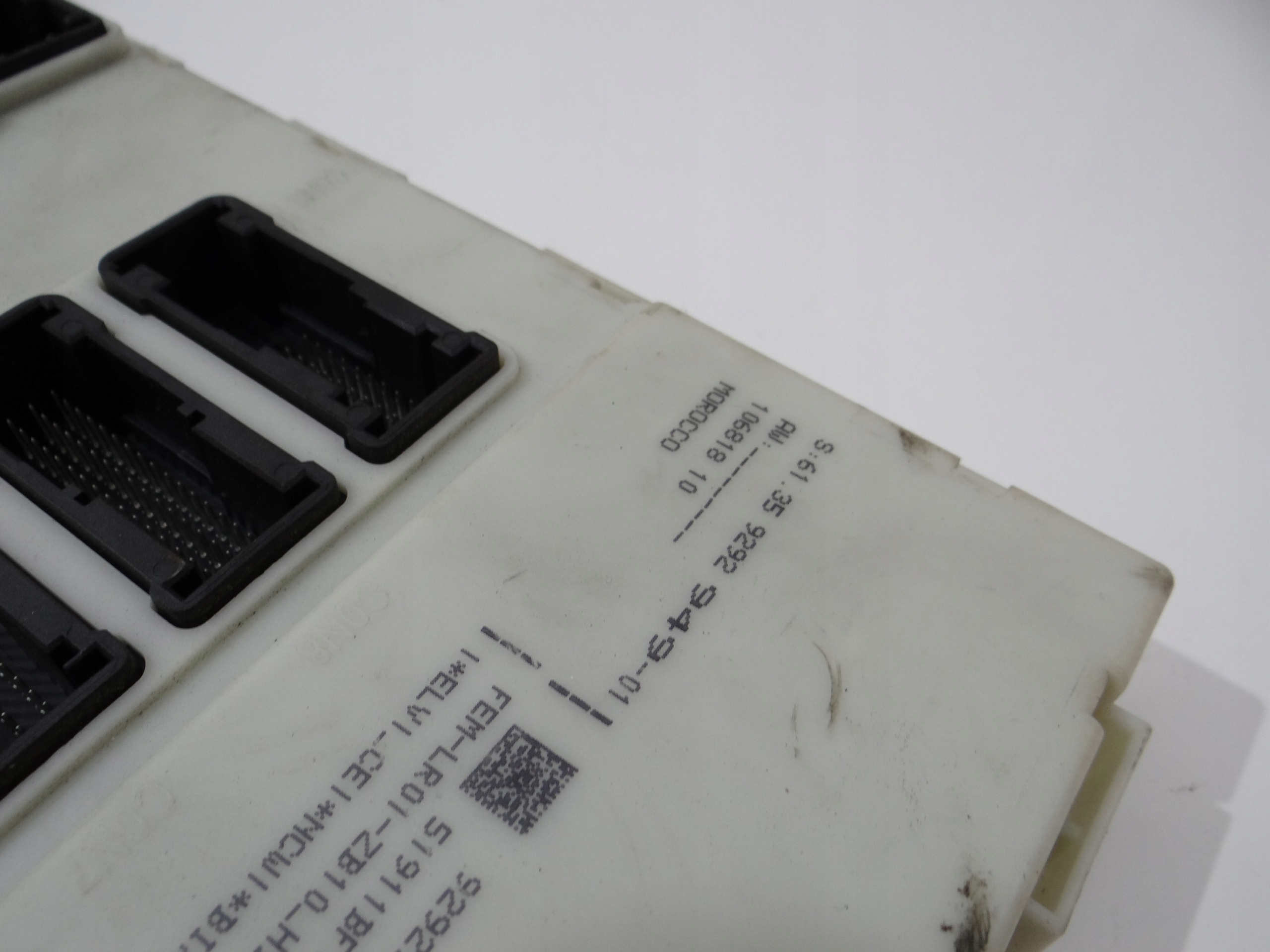 module control unit FEM BMW F30 9292949