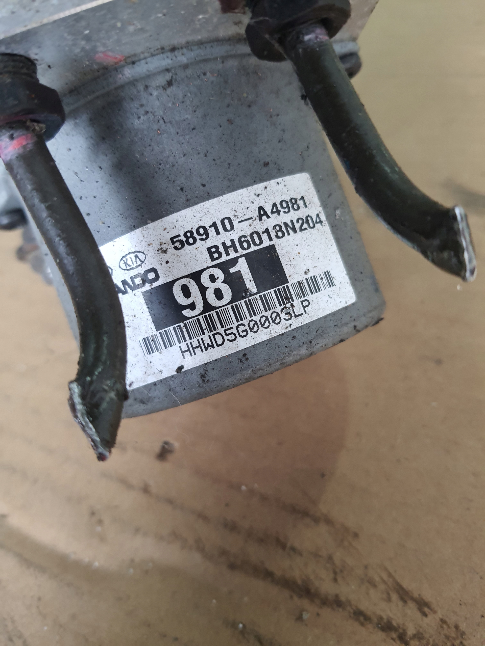 KIA CARENS IV 12-19 Pompa ABS 58910-A4981