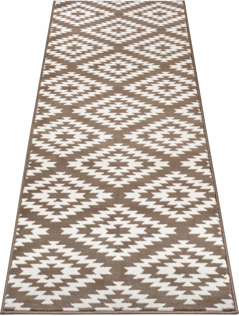 Běhoun 80x400 cm do chodby-předsíně tradiční béžovo krémový