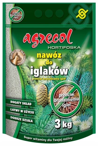 

Agrecol nawóz do Iglaków przeciw Brunatnieniu 3kg