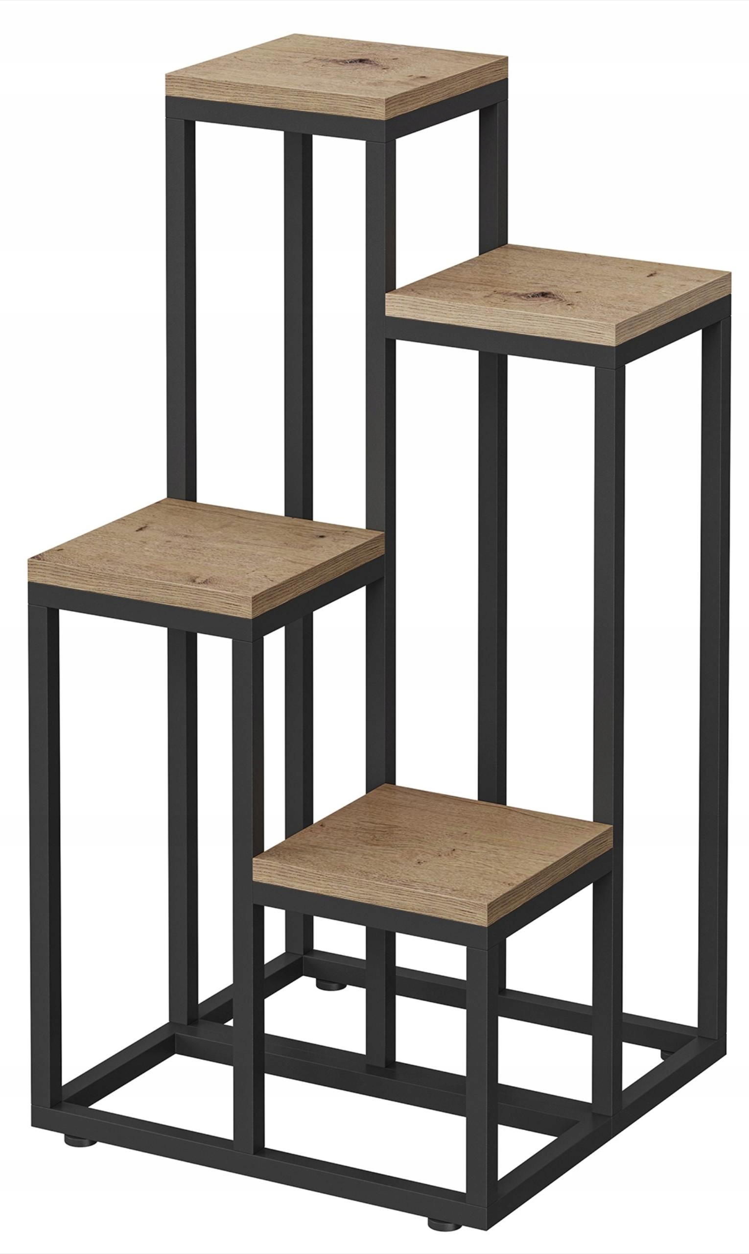 Držák Na Květináč stojan na květiny, rostliny artisan-černý, podlahový, stojící, kovový