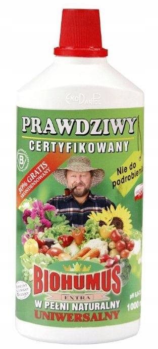 

Biohumus Extra Nawóz Uniwersalny Naturalny 1L