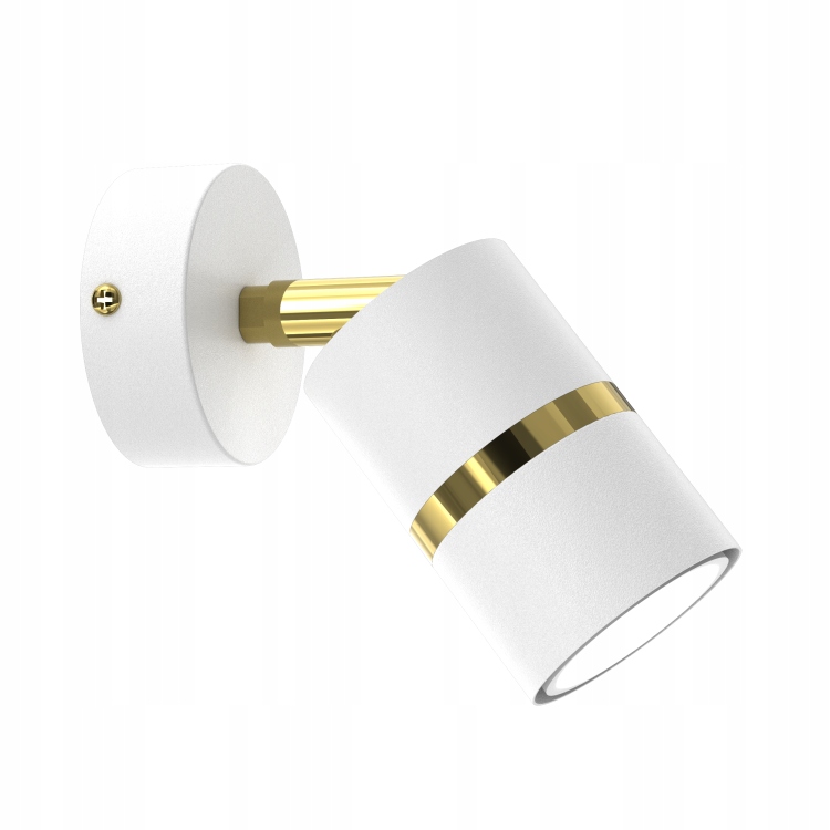 Nástěnná Lampa Aurora Gold Bílá Spot Nastavitelná Led Moderní GU10