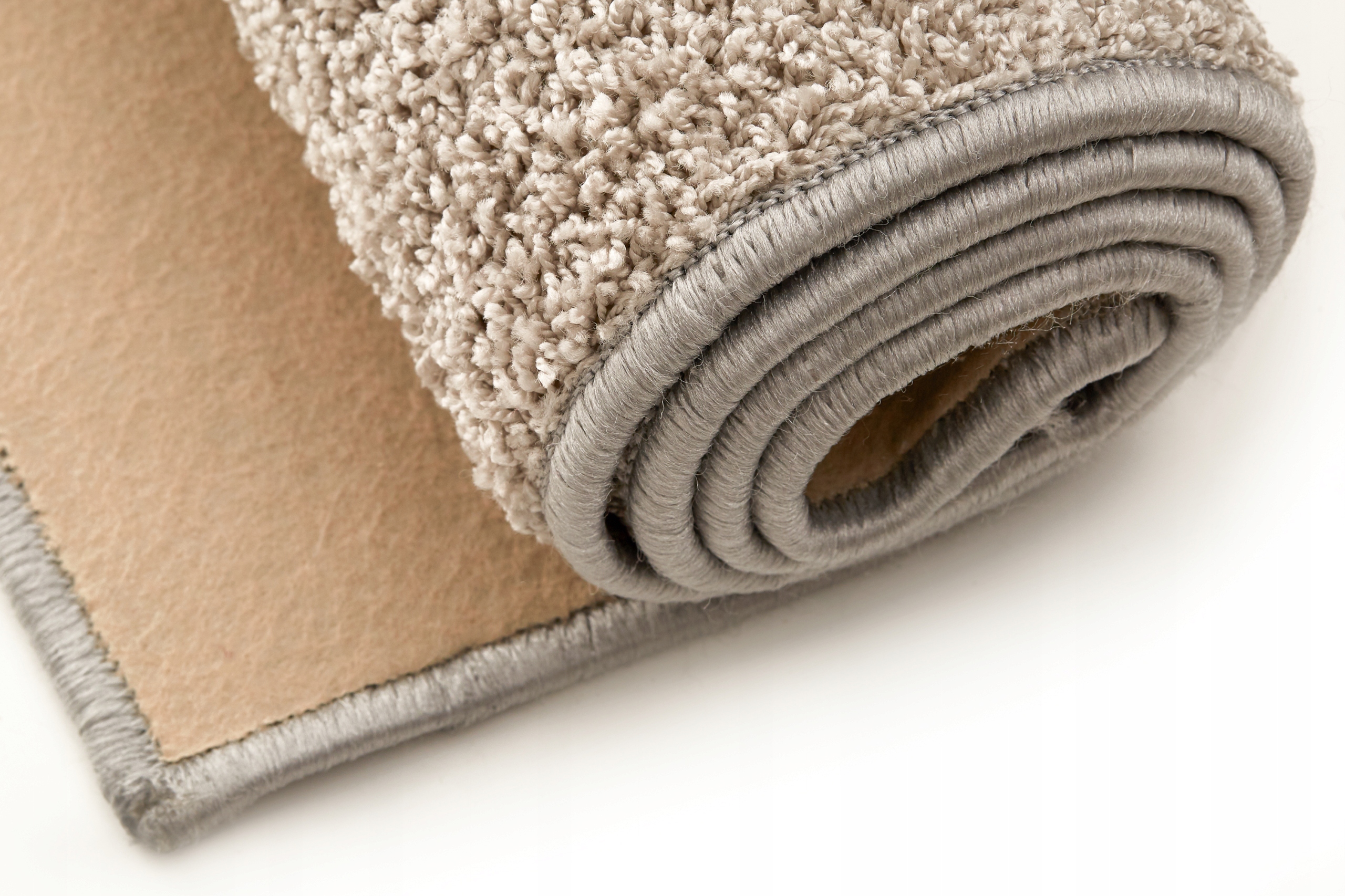 Modny Dywan Shaggy Puszysty Do Salonu Miękki 250x180 PROSTOKĄT POPIEL