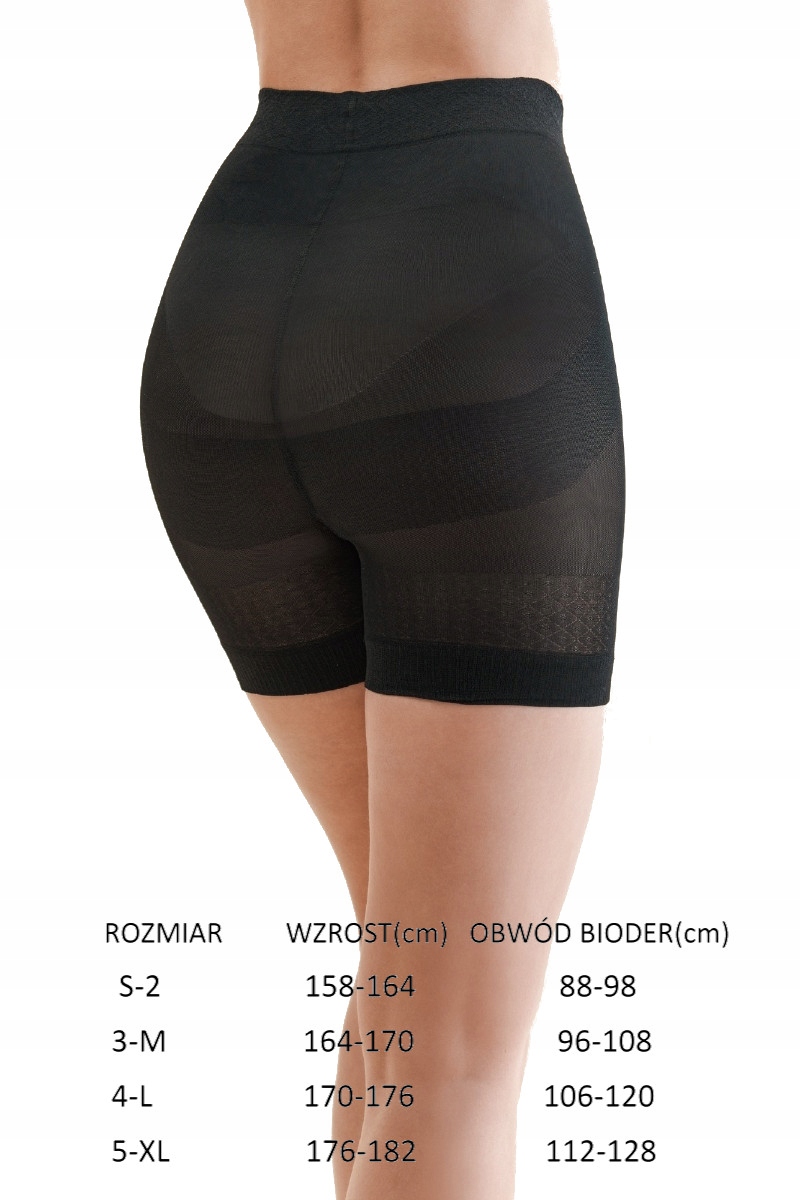 GABRIELLA SZORTY PRZECIW OTARCIOM PUSH UP rozmiar 3-M nero czarne Kod producenta 98703126