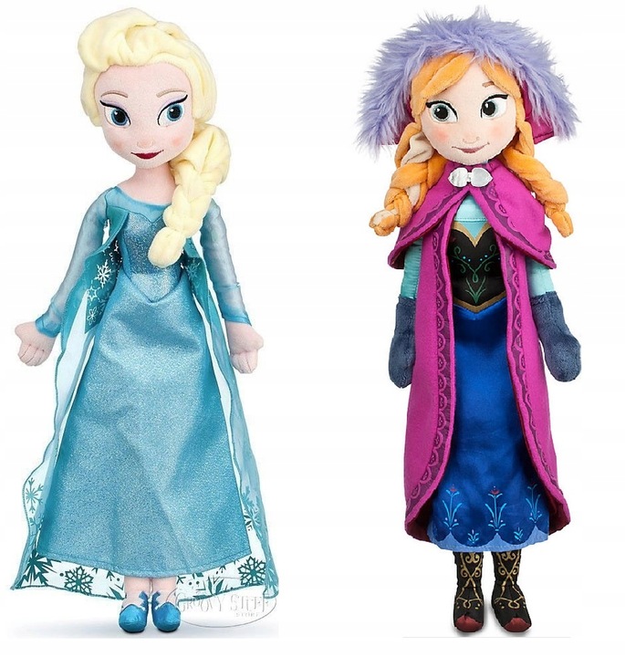 

Kraina Lodu Frozen Elsa Anna Lalka Maskotka Elza