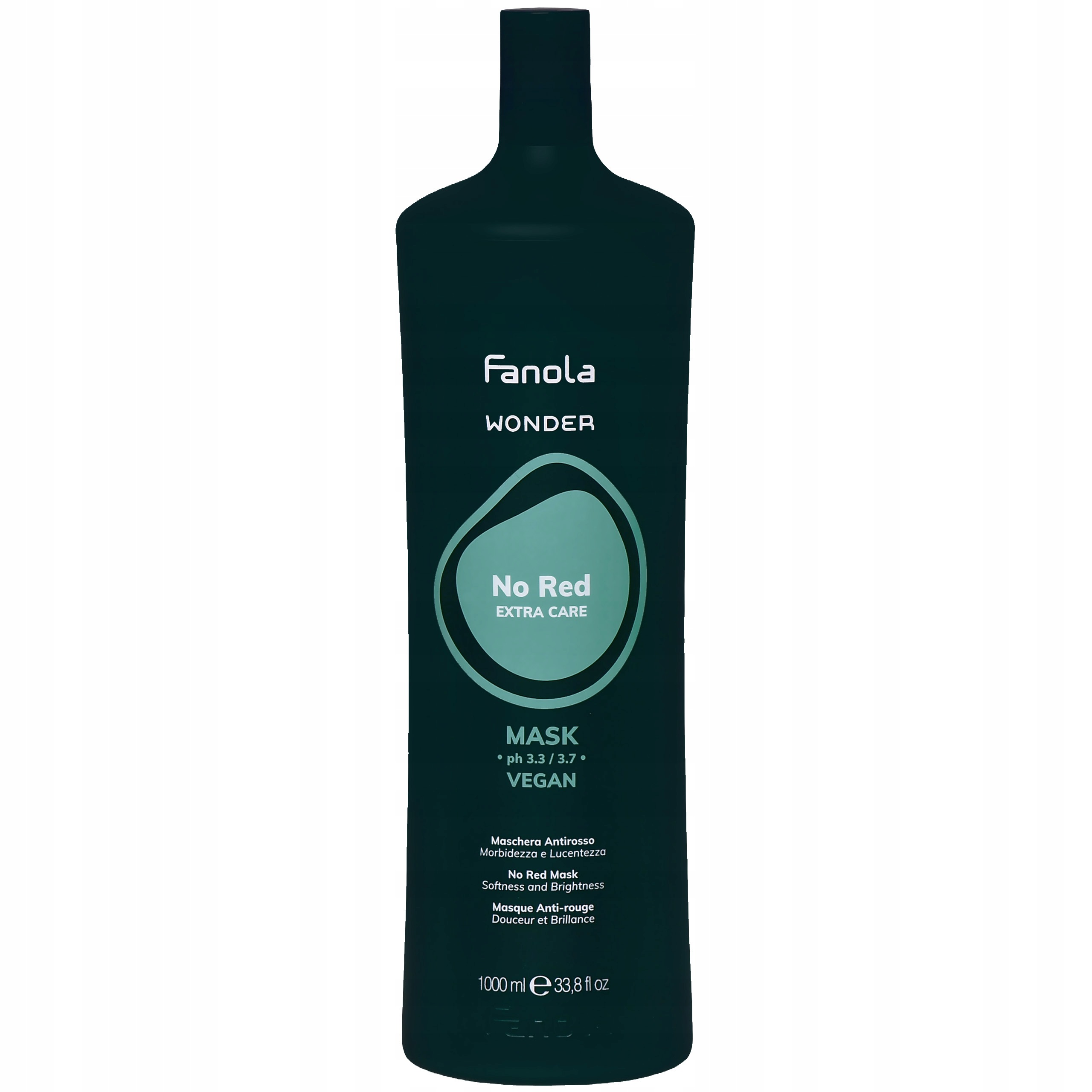 Fanola Wonder No Red Mask tónovací maska pro tmavé vlasy 1000 ml