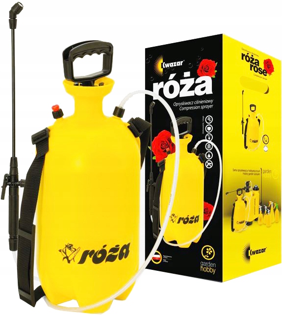 

Opryskiwacz Kwazar Róża 6L Ciśnieniowy 3 6 9 12