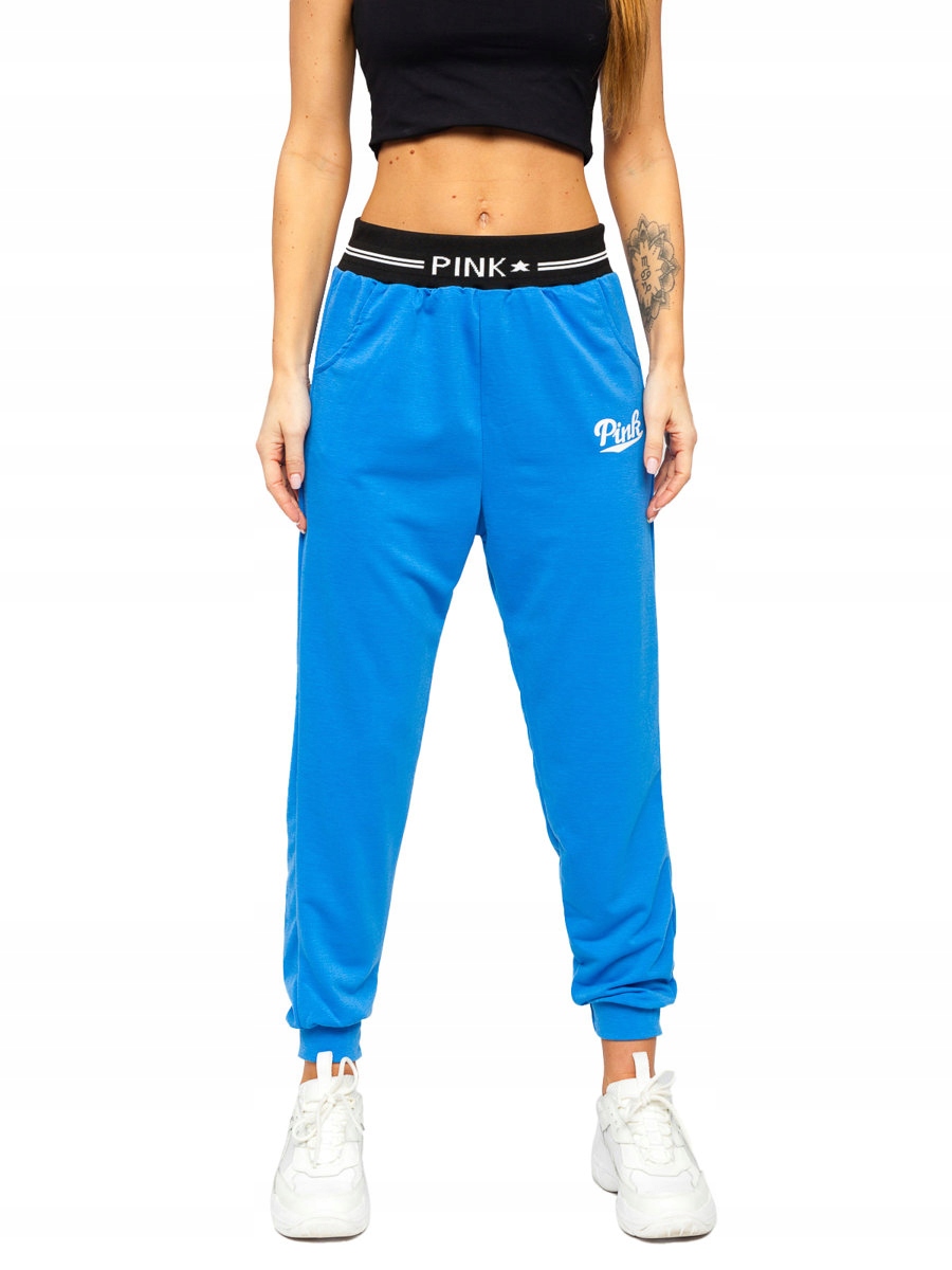 

Spodnie Dresowe Niebieskie YY302NM Denley_s/m