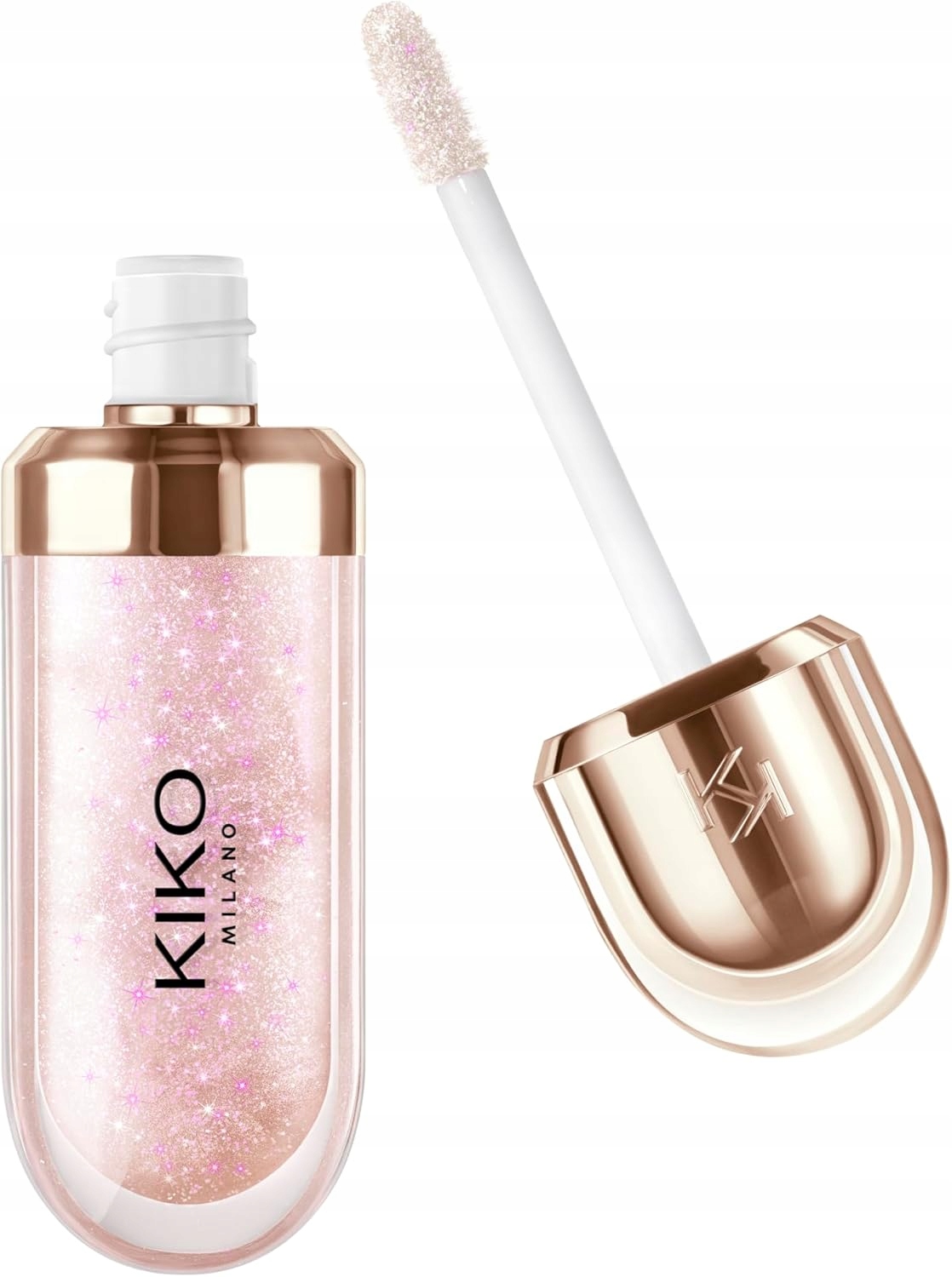 Kiko Milano 41 Rosy Glares hydratační olejový lesk na rty marakuja 65 Ml