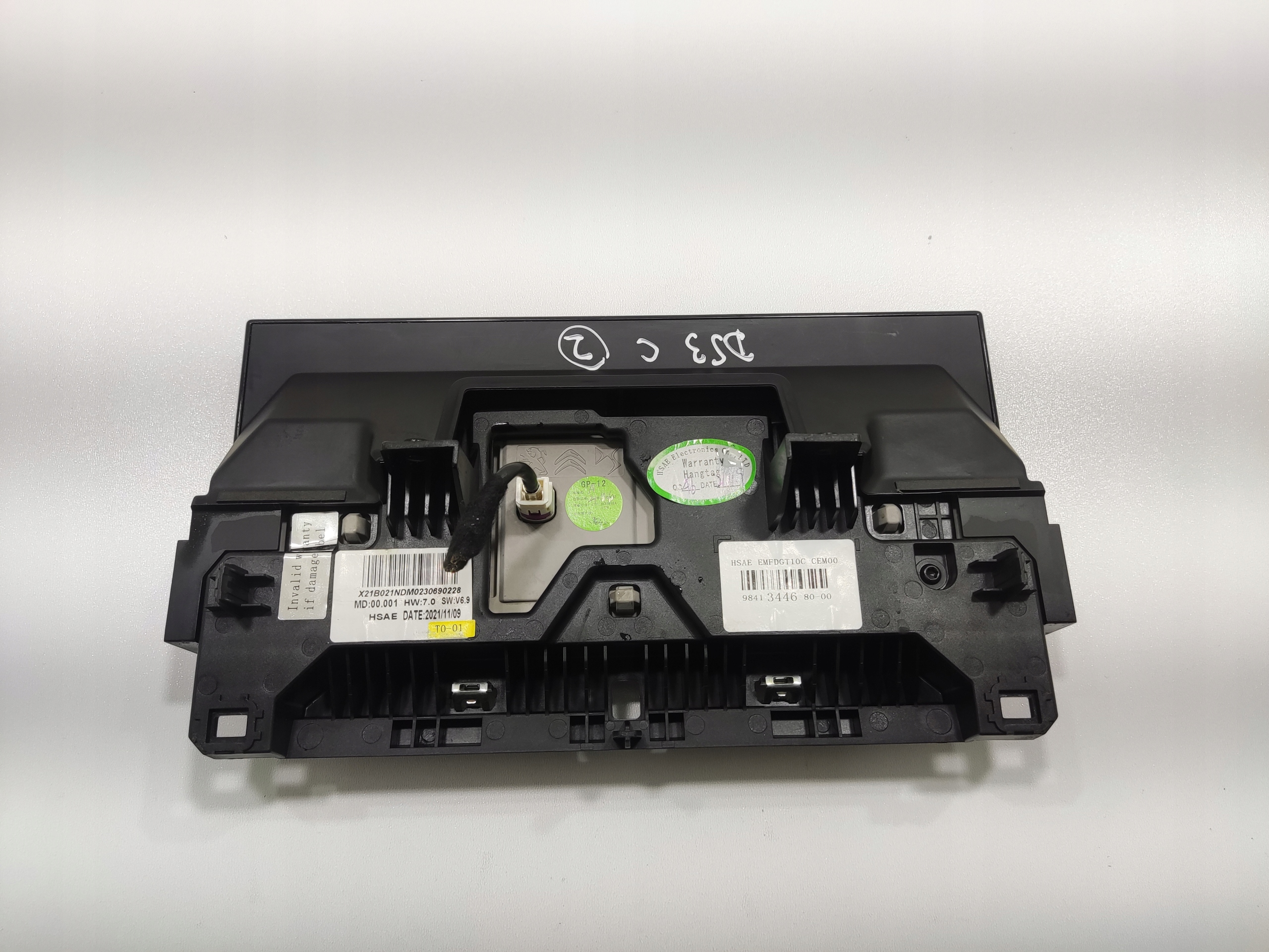 EKRAN display RADIA navigation devices CITROEN DS3 DS 3 CROSSBACK 9841344680 19