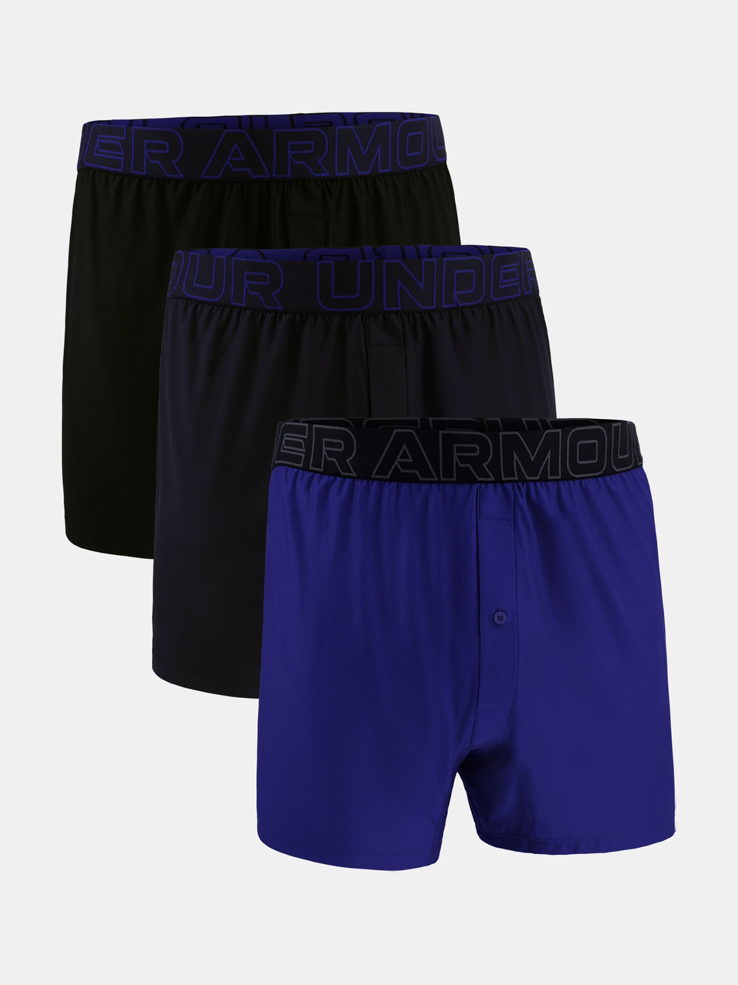 Under Armour Pánské boxerky Under Armour M Ua Lounge Tech Mesh Boxer 6in-3p