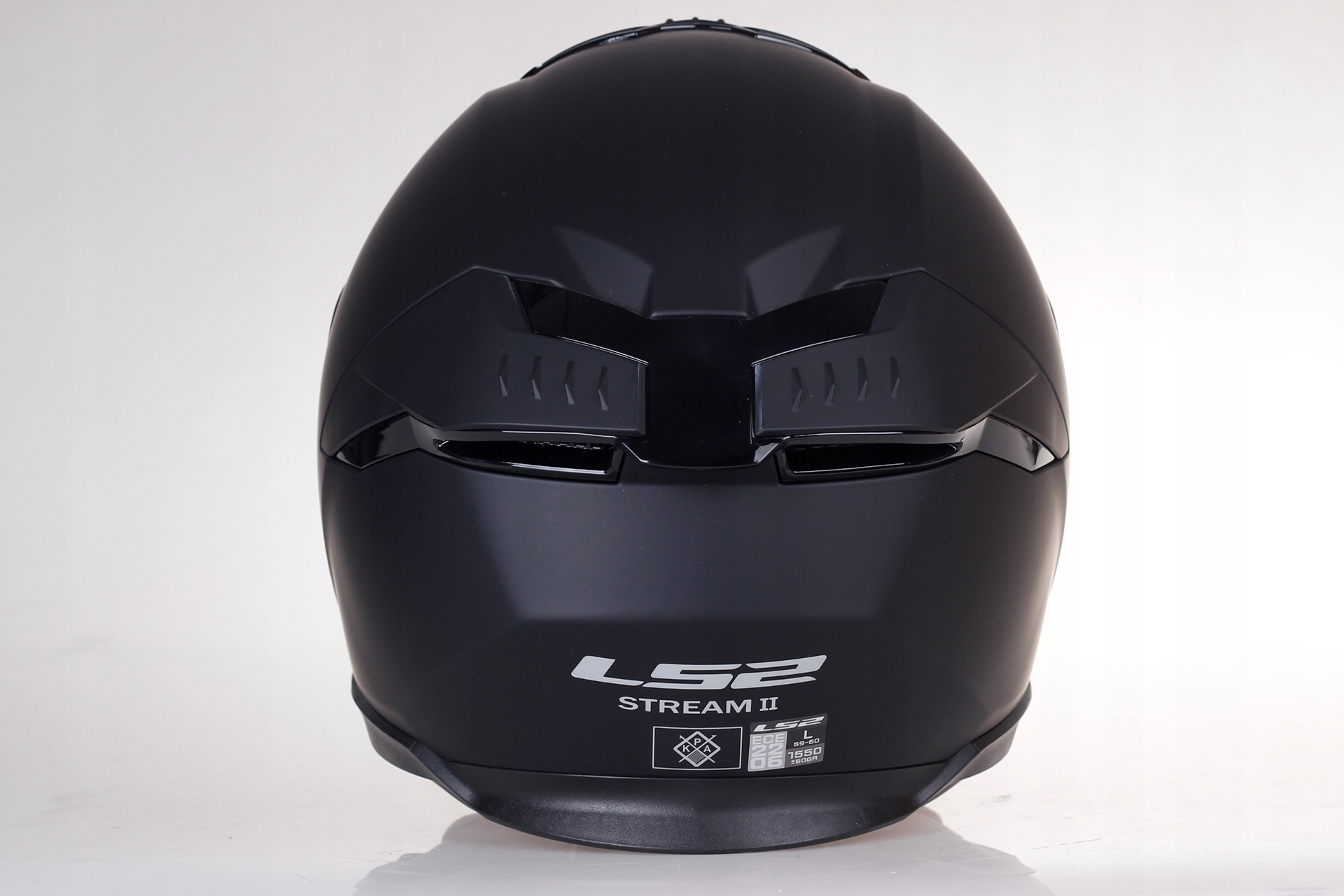 LS2 FF808 STREAM II KASK MOTOCYKLOWY mat ECE 22.06 Kolor czarny