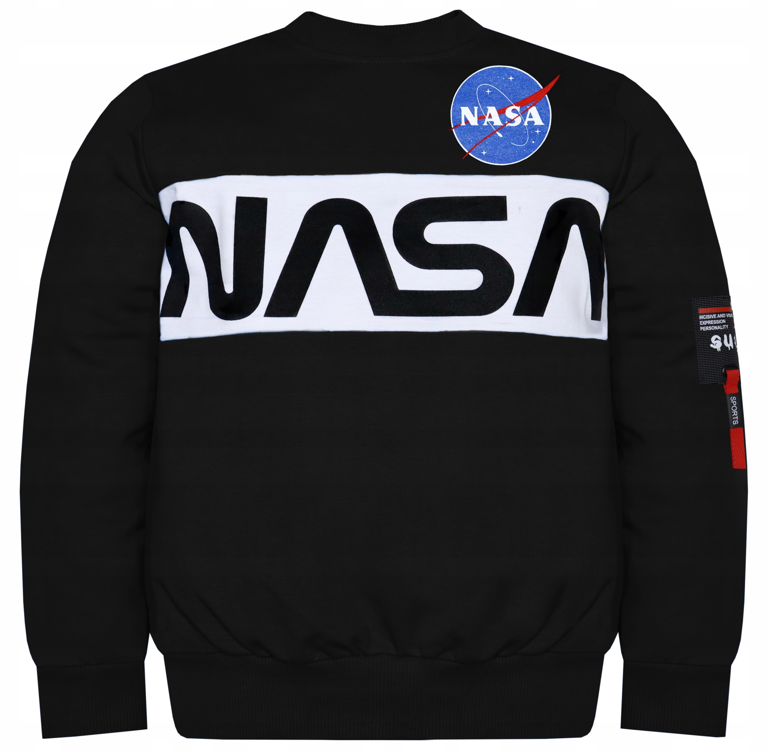 

3242 Sportowa Bawełniana Bluza Nasa r 140