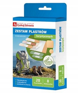 

Zestaw plastrów turystycznych 20szt Zyskaj Zdrowie