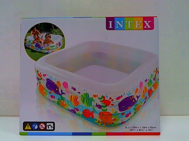čtverec akvarijní Bazén 159X159X50 57471NP 54719, Intex , 67229.