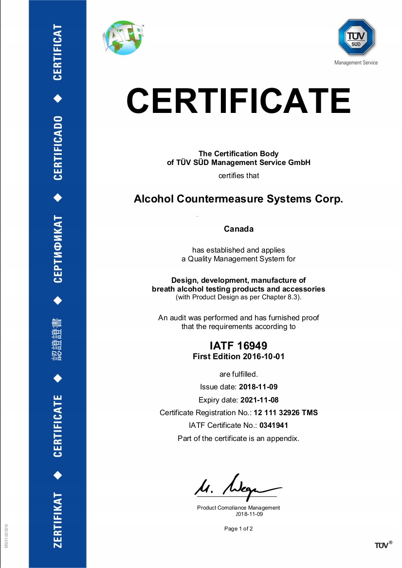 Alkomat AlcoFind AF 35 skalibrowany Power Supply AAA batteries