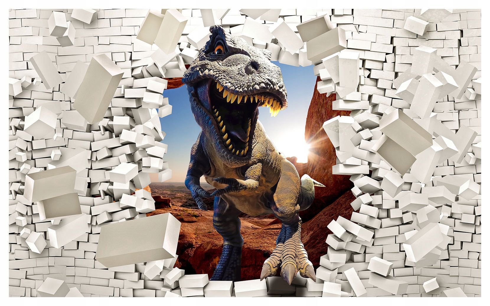 Fototapeta Dinosaurus Rex vinylová stena 312x219 lepidlo