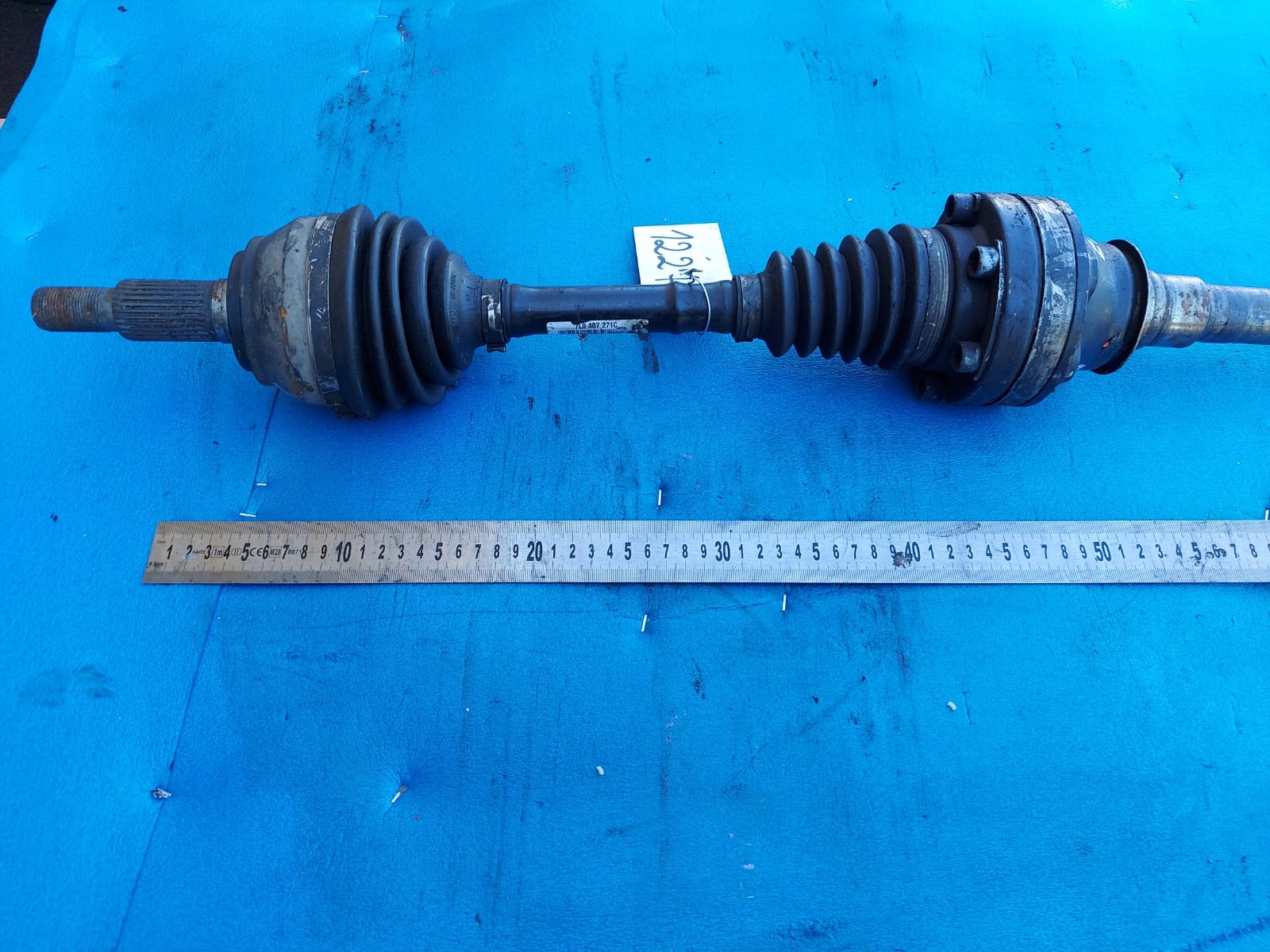 semi-axis CAYENNE 4.5 V8 left 7L0407271C