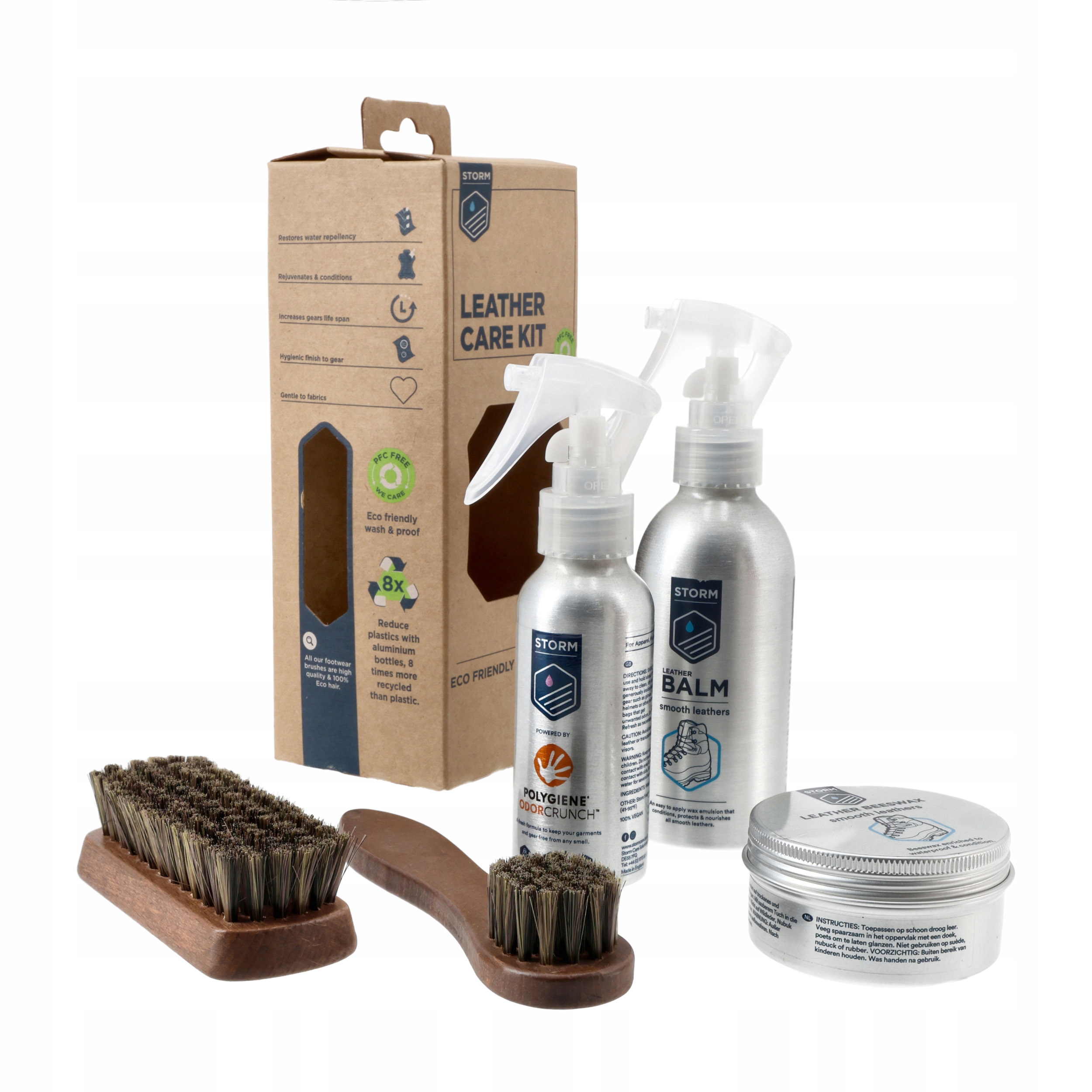 Sada pro péči o obuv Storm Leather Proofer