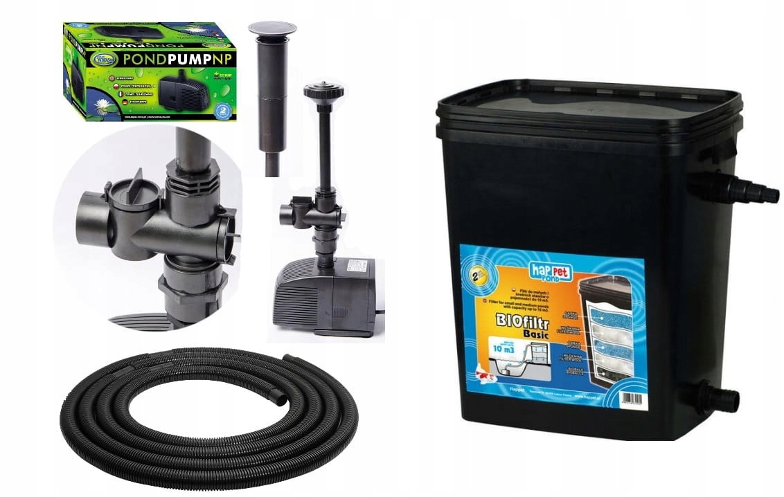 

Zestaw Do Oczka 10000 BioFiltr Basic Pompa Wąż