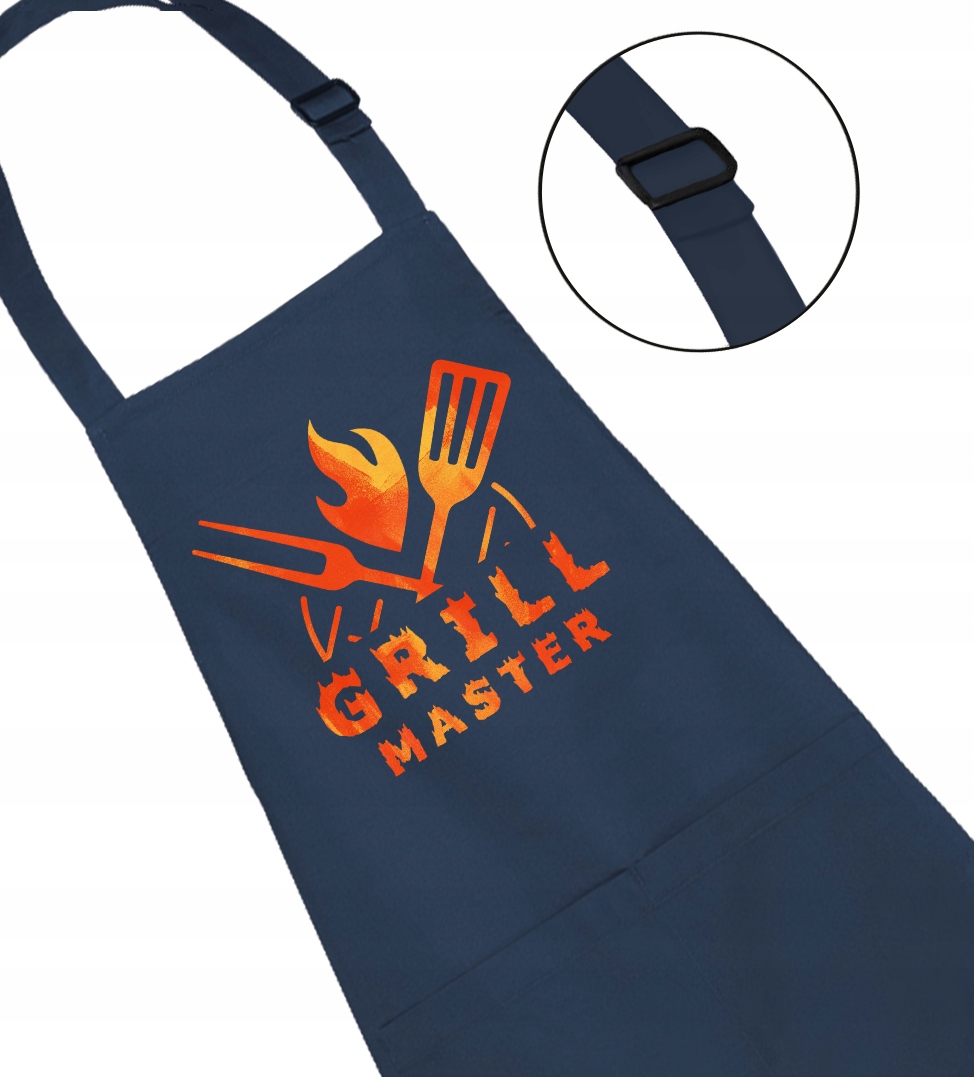 

Fartuch Kuchenny Grill Master granatowy