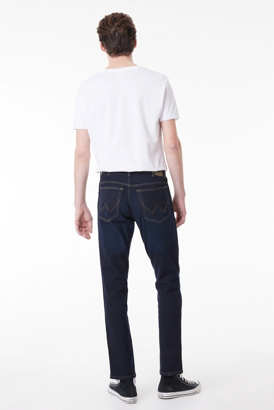 Pánské zúžené džínové kalhoty Wrangler Texas Slim Stone 112388593 31/34