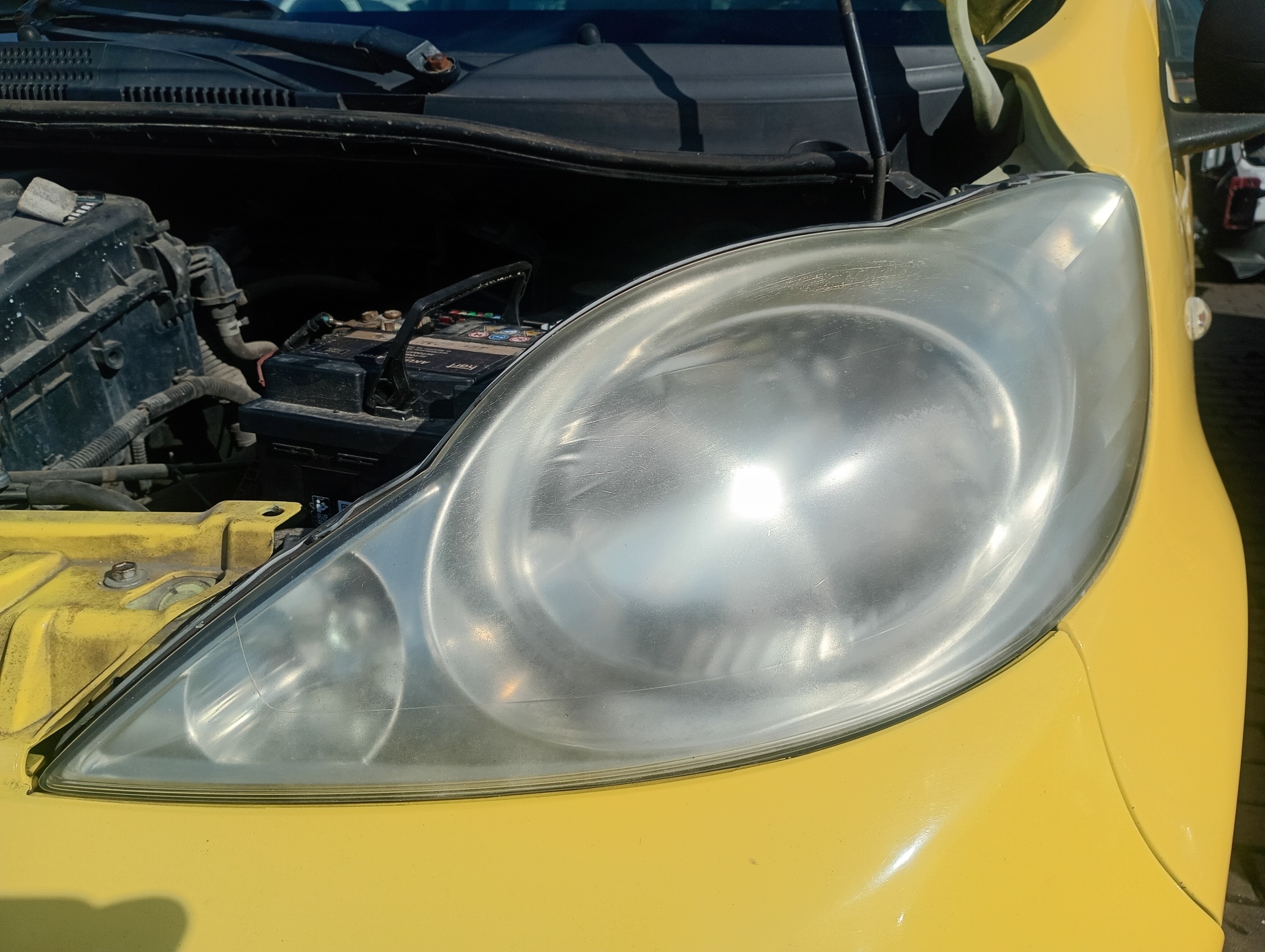 Reflektor light left front front Peugeot 107 05-08
