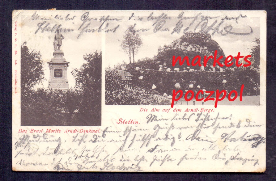 SZCZECIN / Stettin 1903 - Arndt Berge
