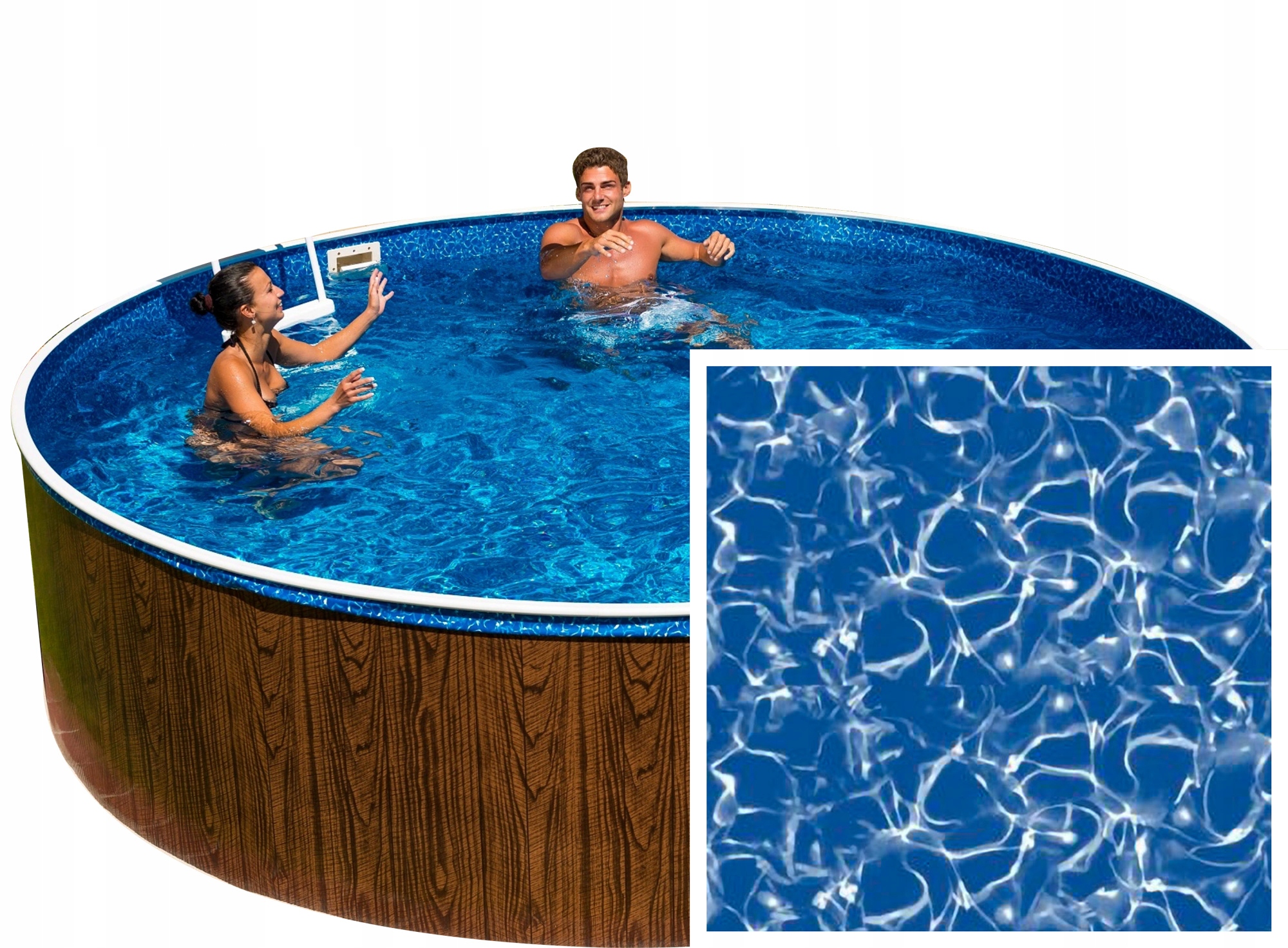 Folia Wewenętrzna do Basenu 3,6x1,2m 0,35mm GALAXY