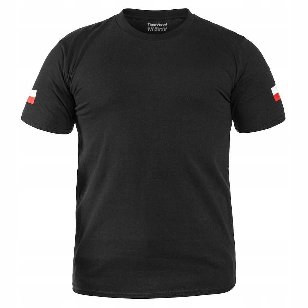 Koszulka męska bawełniana T-Shirt TigerWood Instruktor Czarna XXL