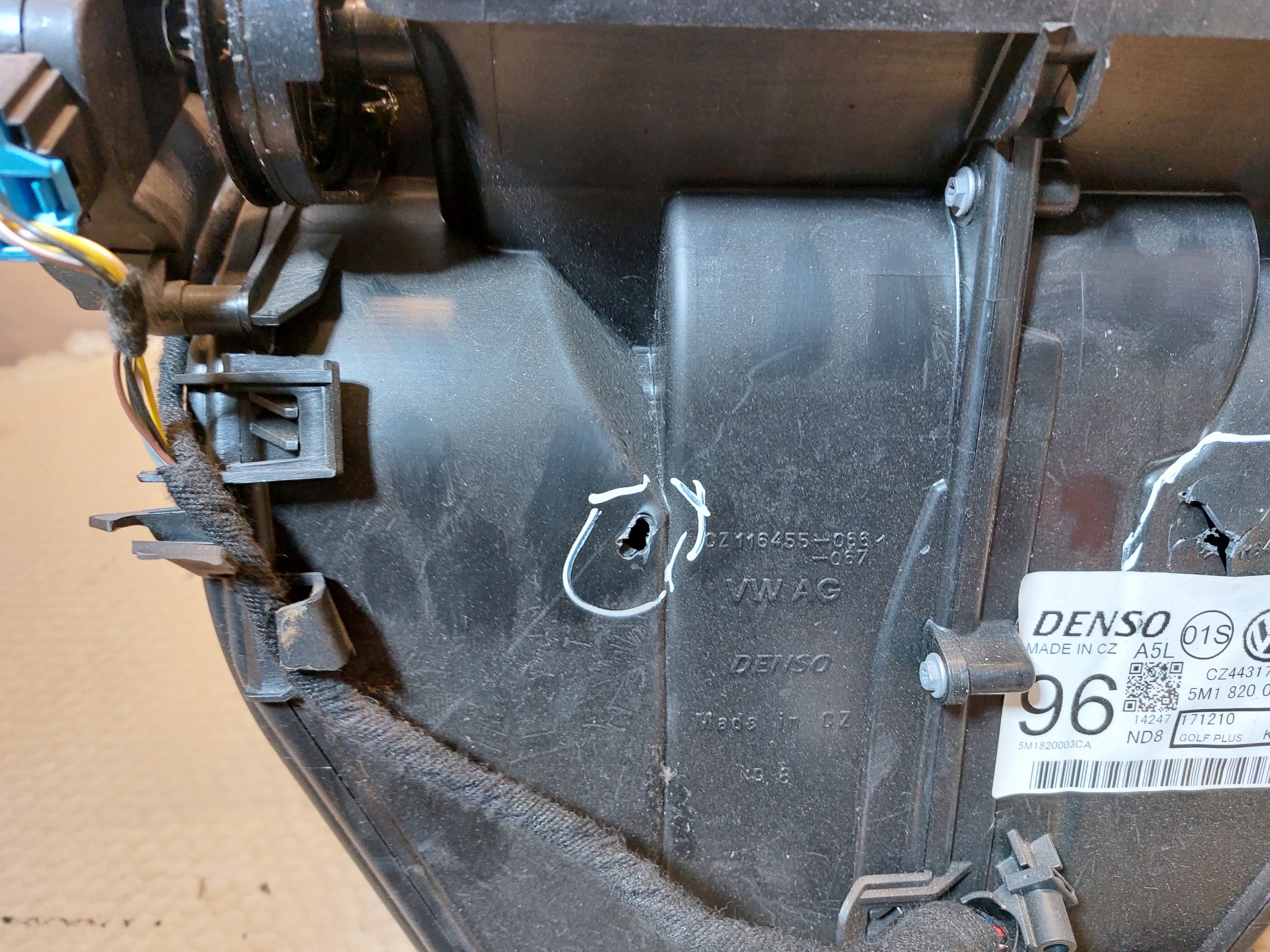 heater VW TIGUAN and