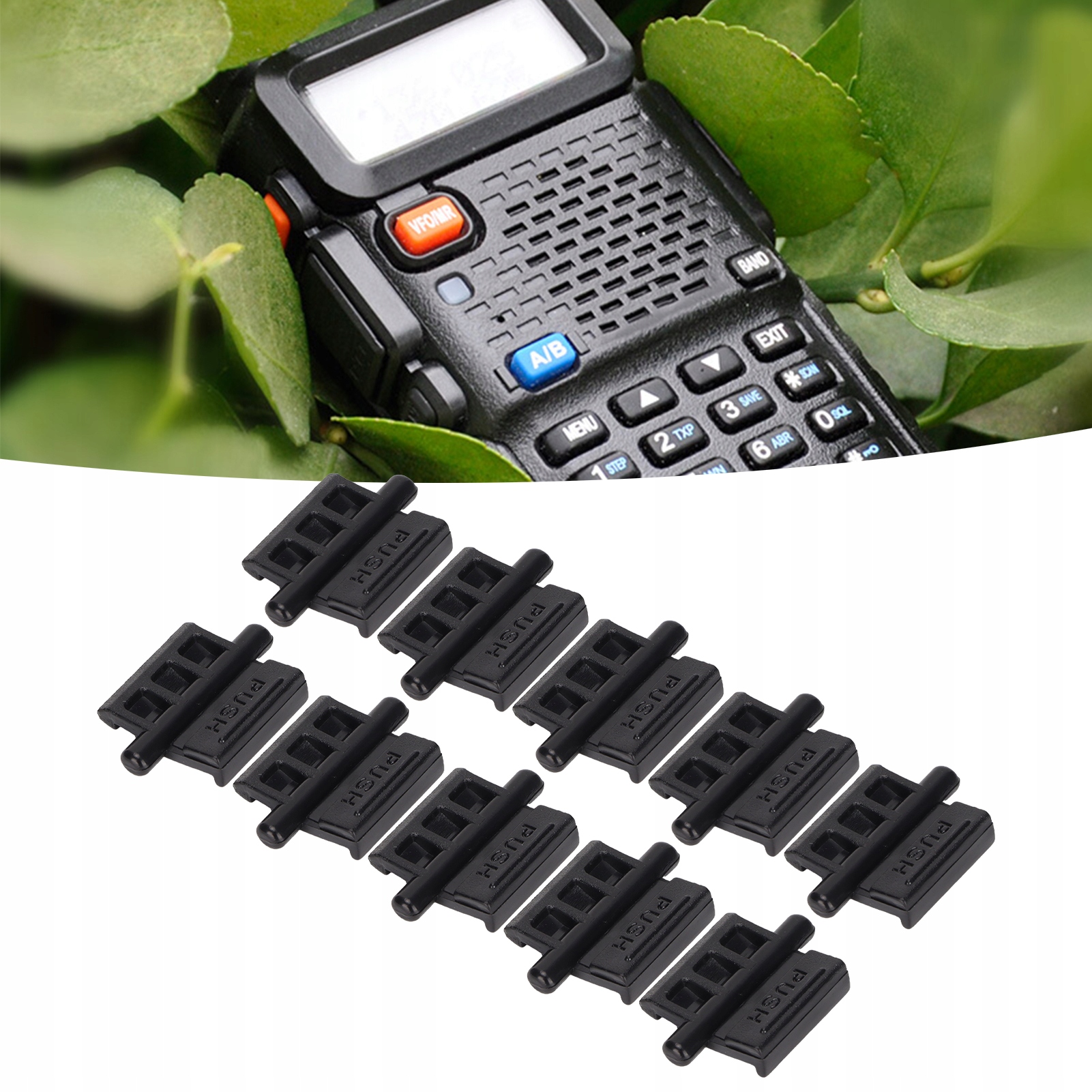 WALKIE TALKIE PRZYCISK BLOKADY BATERII DLA BAOFENG Marka bez marki