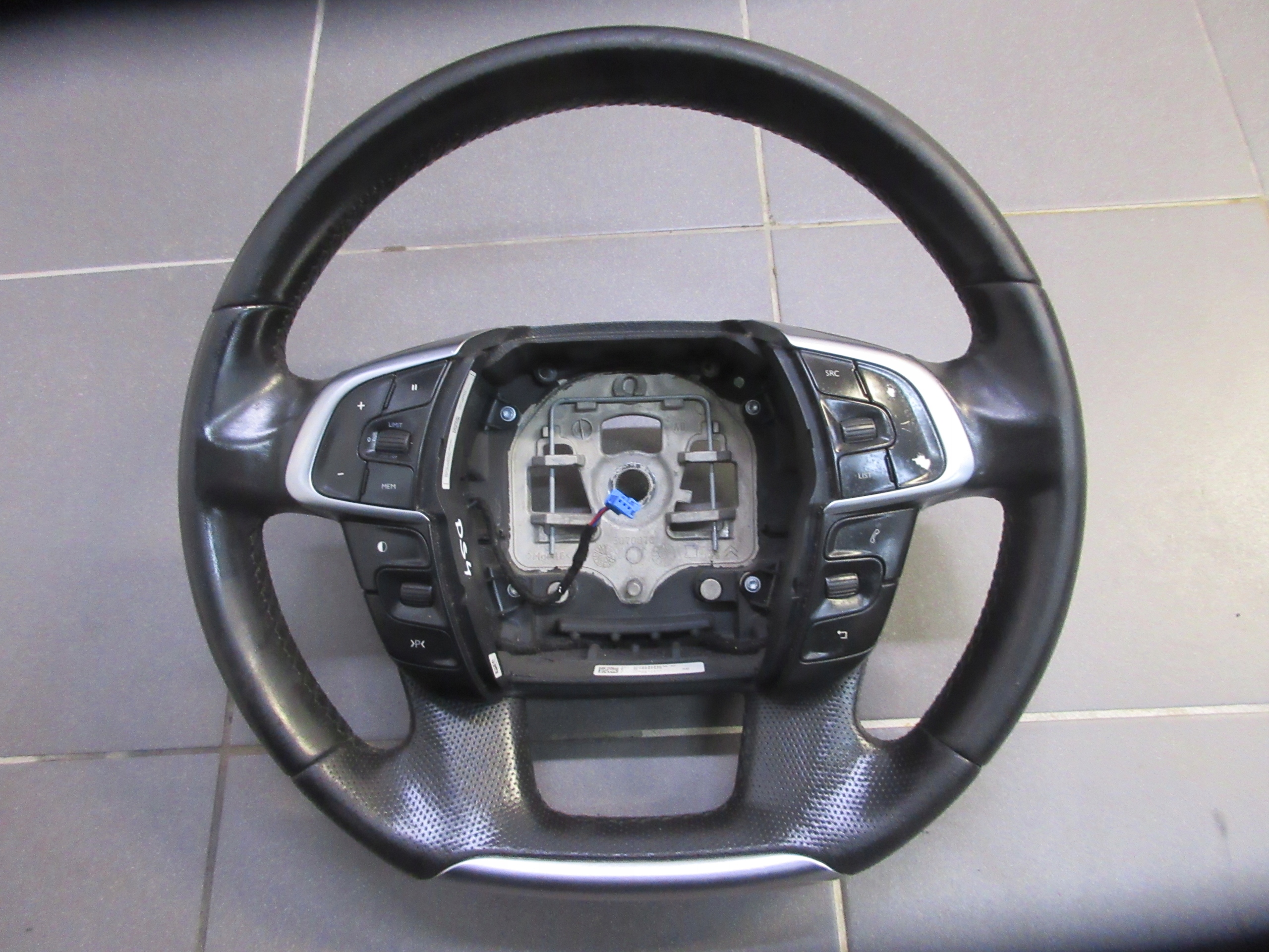 CITROEN DS4 KIEROWNICA MULTIFUNKCYJNA SKÓRA