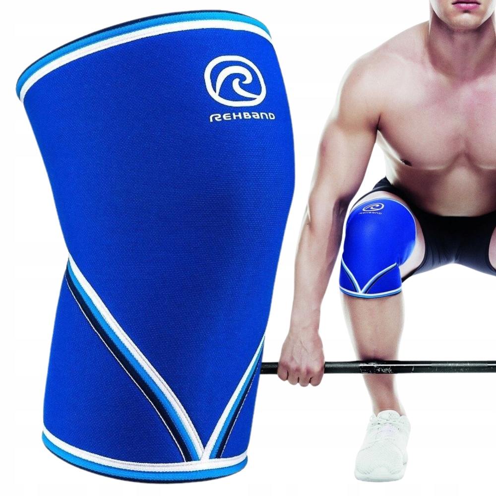 Opaska stabilizator na kolano Rehband 7mm Rx V Knee Sleeve rozmiar M 1szt