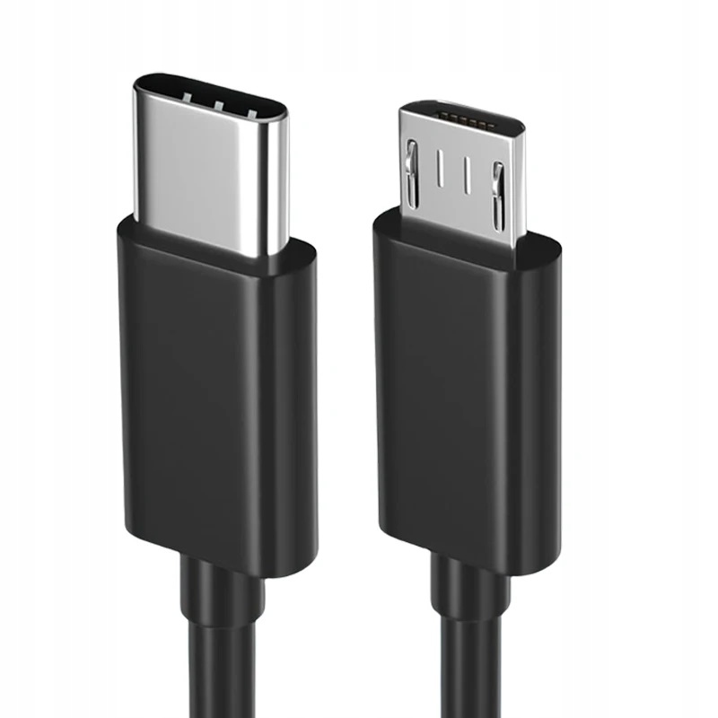 Kabel USB 3.1 USB-C typ C do Micro USB 1M Długość kabla 1 m