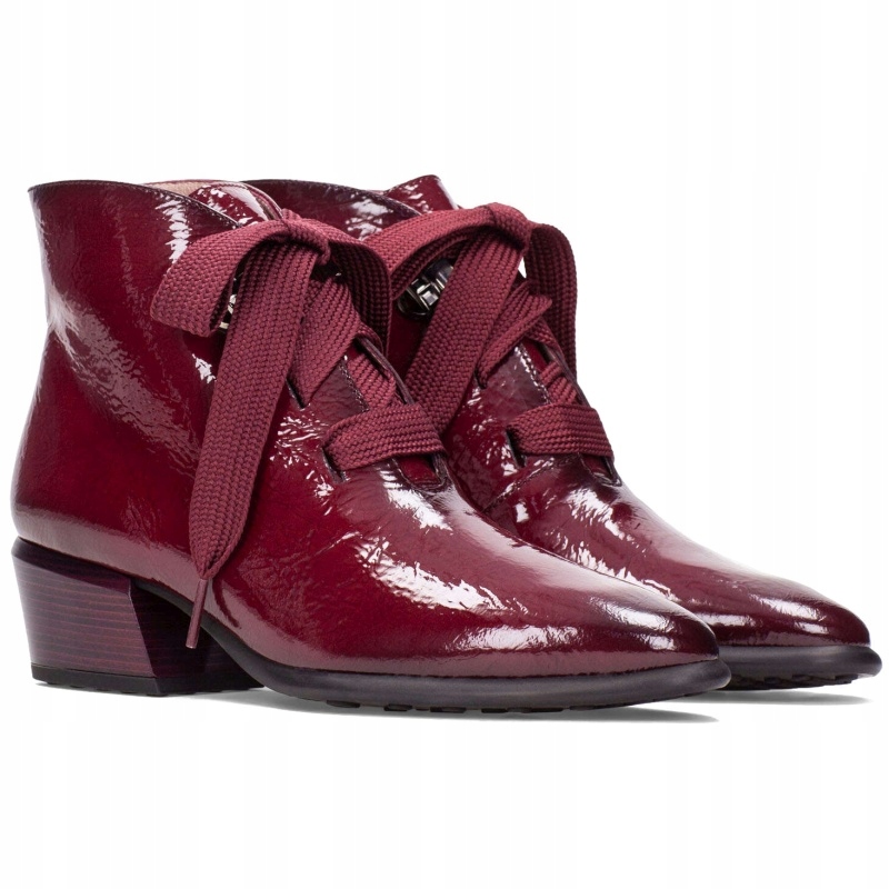 Kotníkové Boty Hispanitas PHI254255 ROCK-I25 Wine Vel. 38