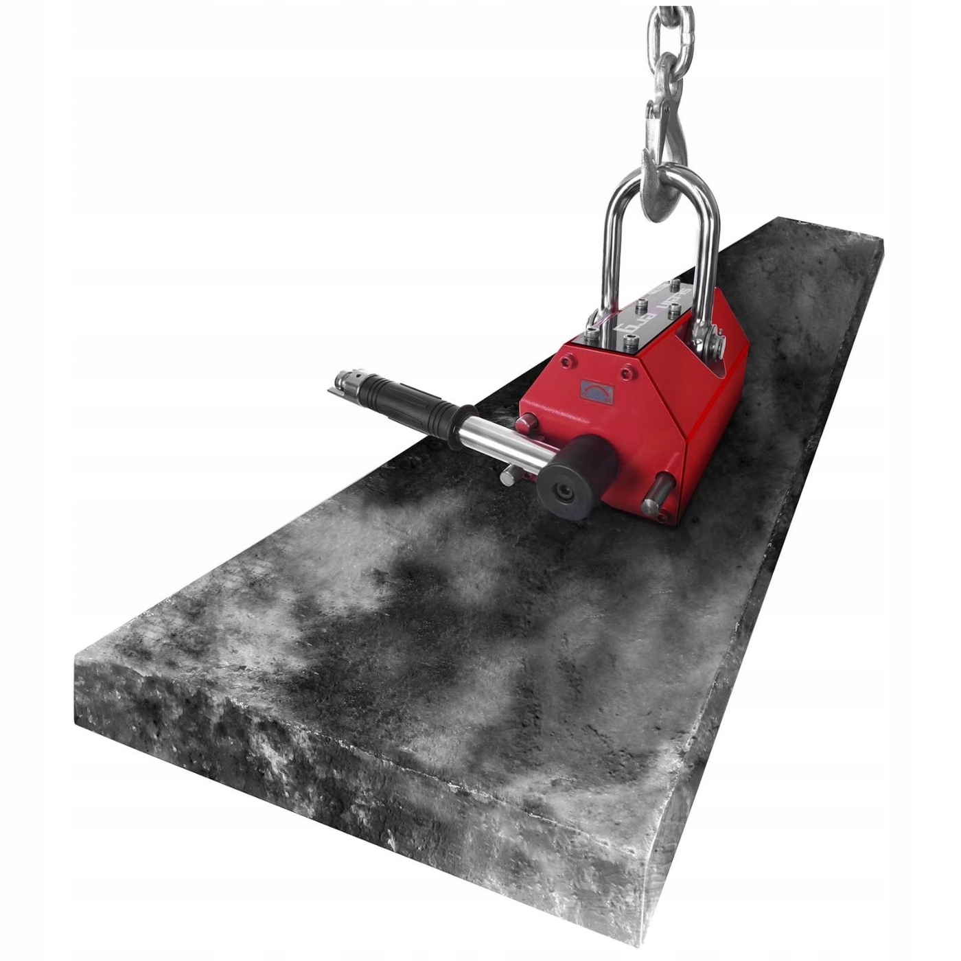 PROFESJONALNY CHWYTAK MAGNETYCZNY 1 t STEINBERG Szerokość produktu 34.3 cm