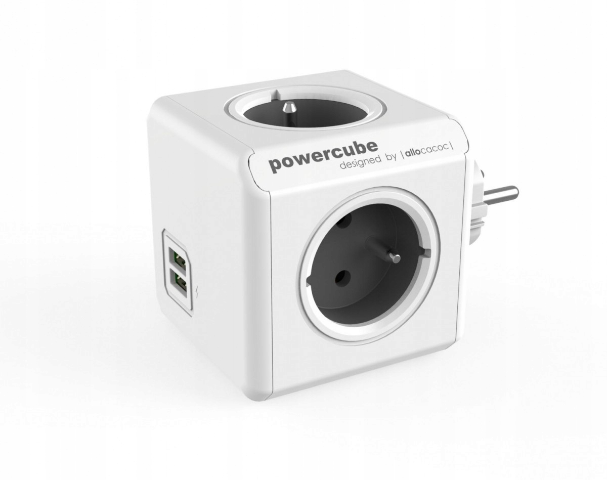 

Rozgałęziacz gniazdek elektrycznych PowerCube Usb