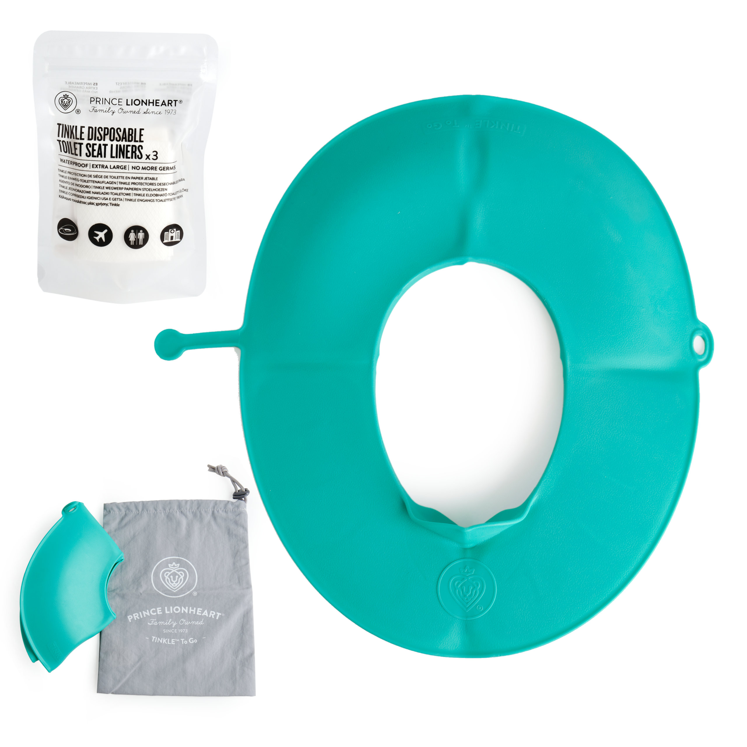 Nakładka na sedes na toaletę TURYSTYCZNA podróżna MIĘKKA PRINCE LIONHEART