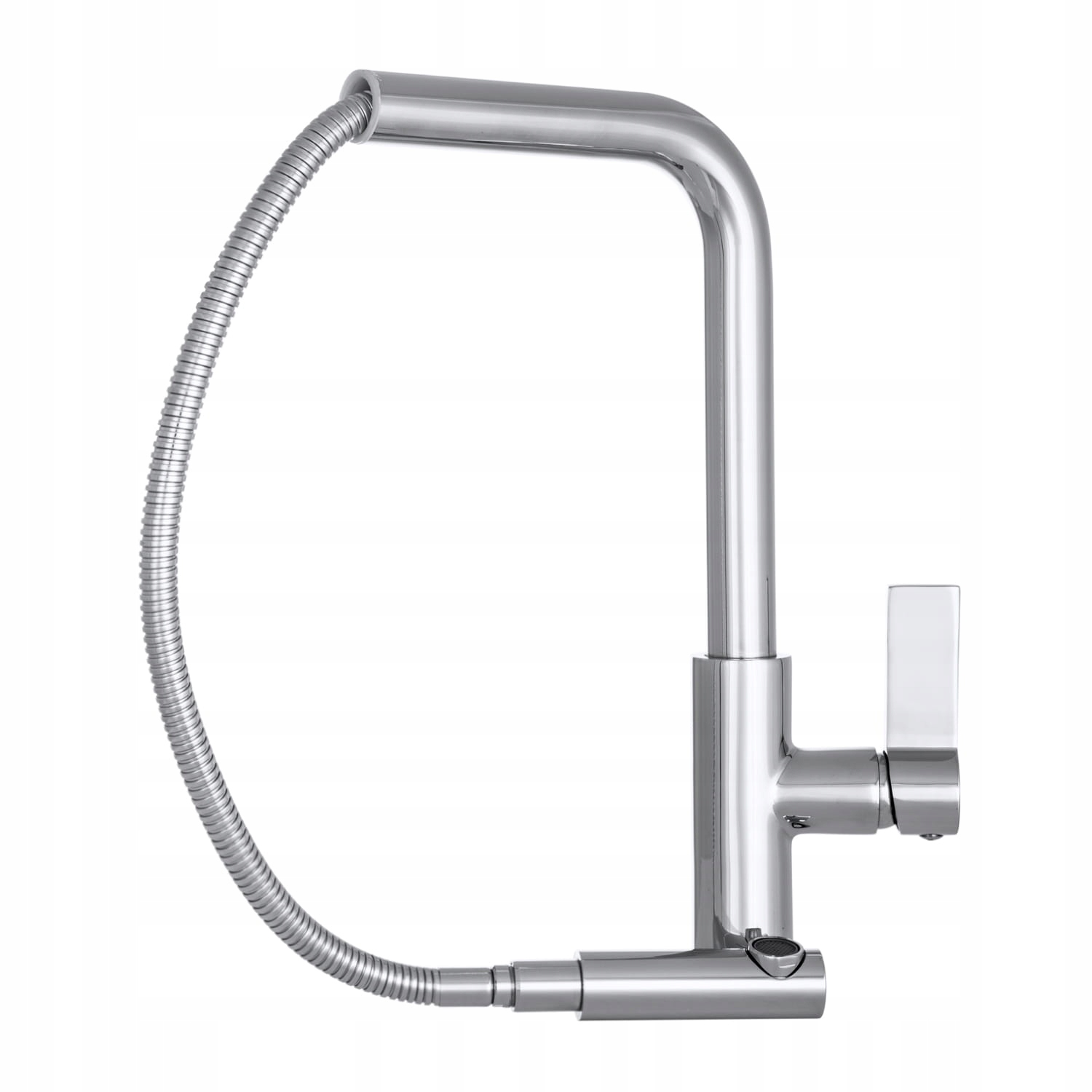 Kuchynská Batéria S Výsuvným Výtokom, Side Chróm