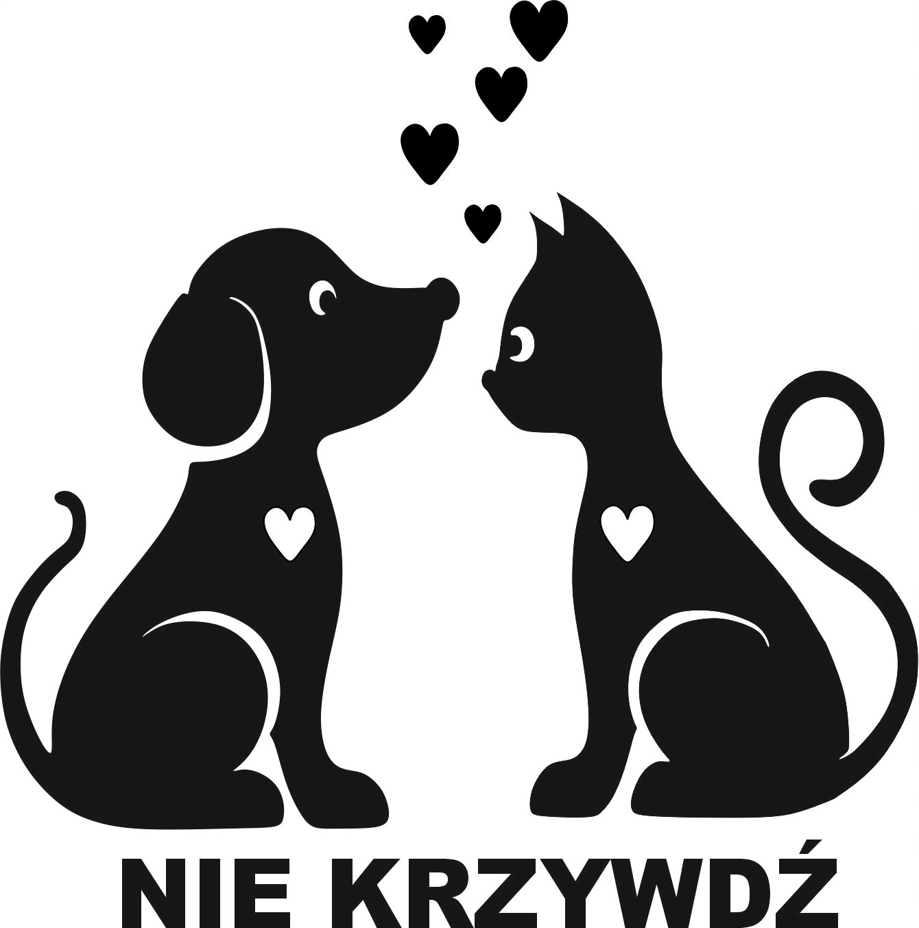 

Naklejka Nie Krzywdź Duża!