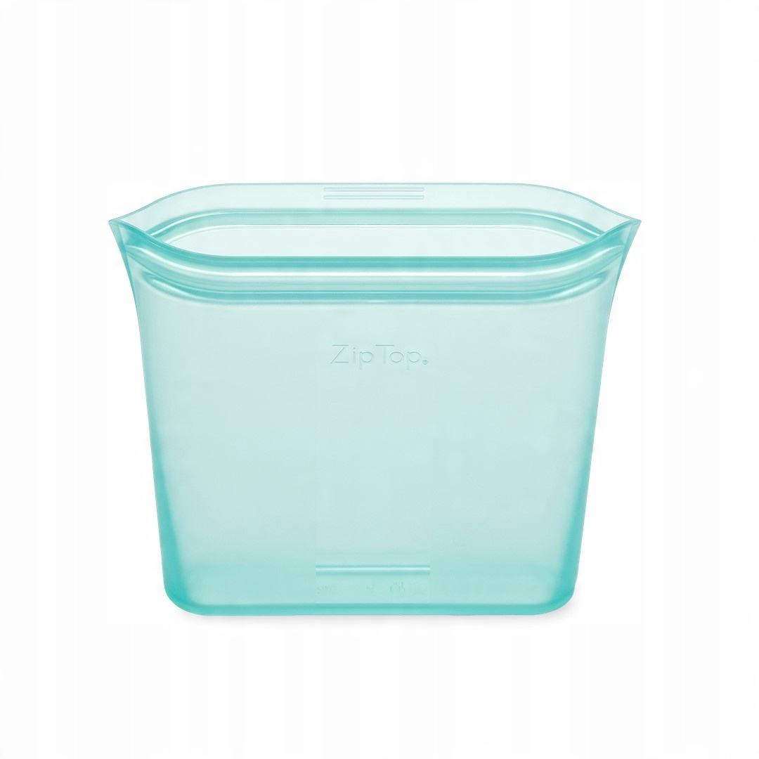 

ZipTop Torebka śniadaniowa, Teal Silicon Platynowy