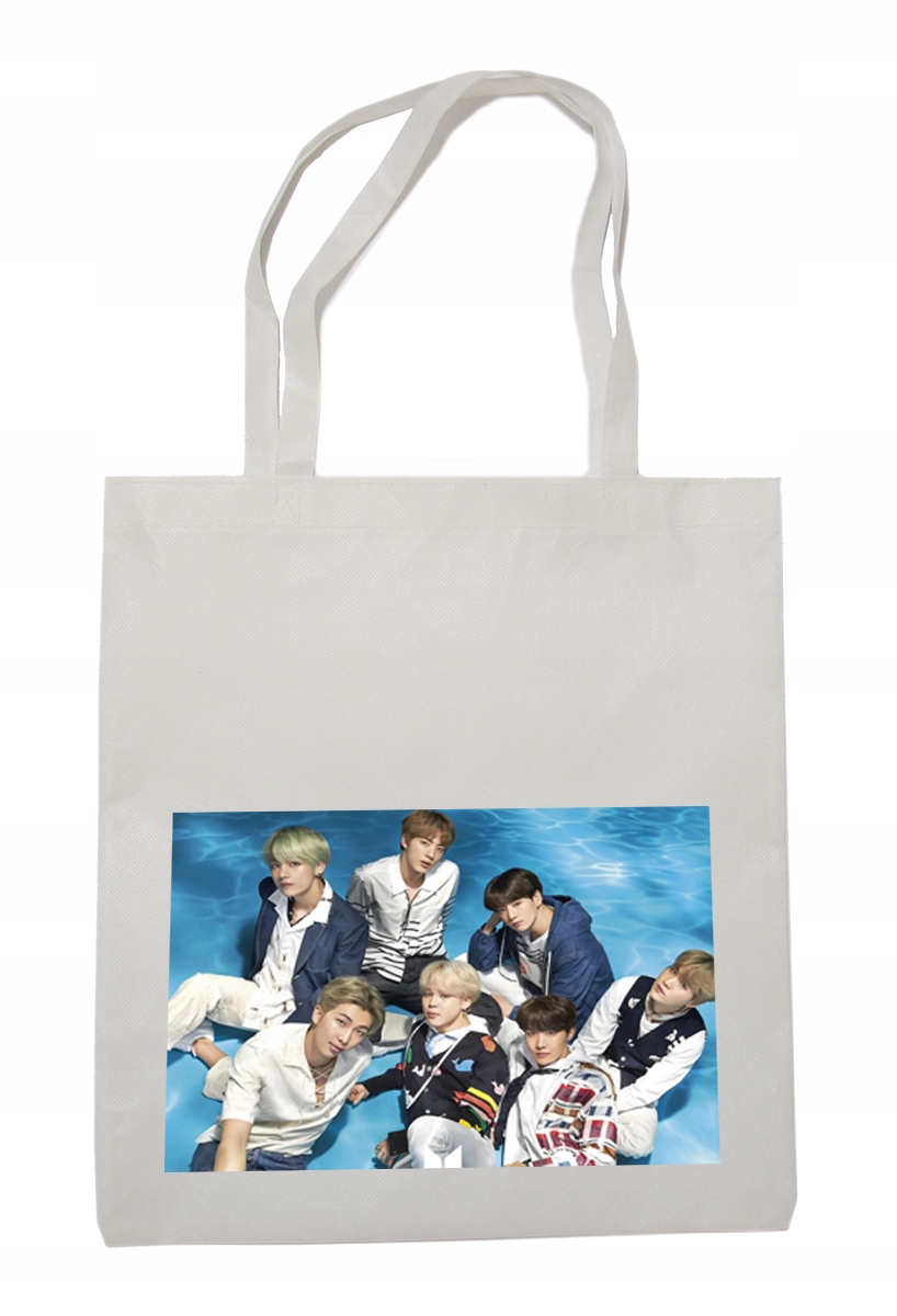 BTS – WINNER k-pop Torba na zakupy prezenty duża