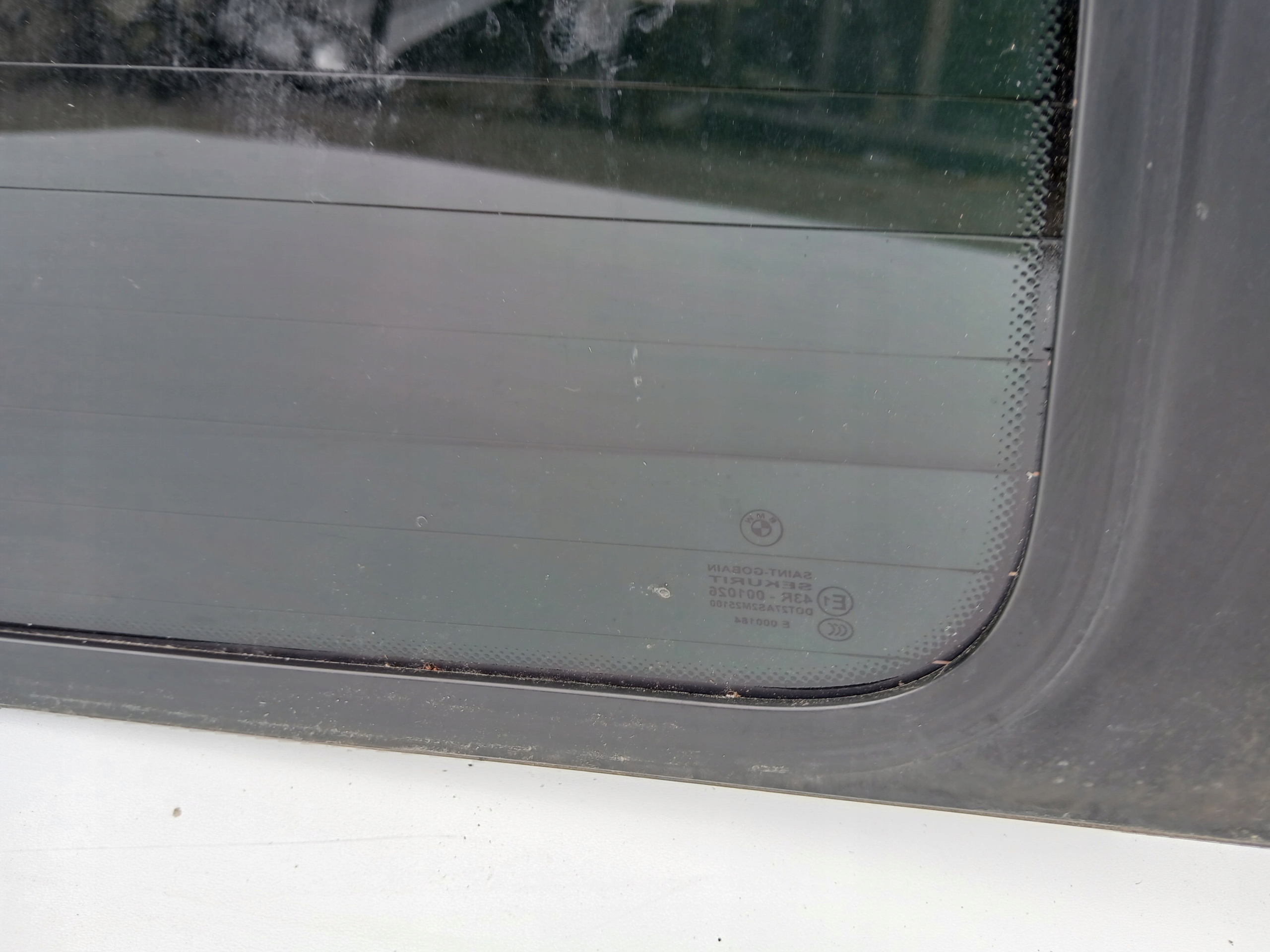 window rear rear part BMW E61