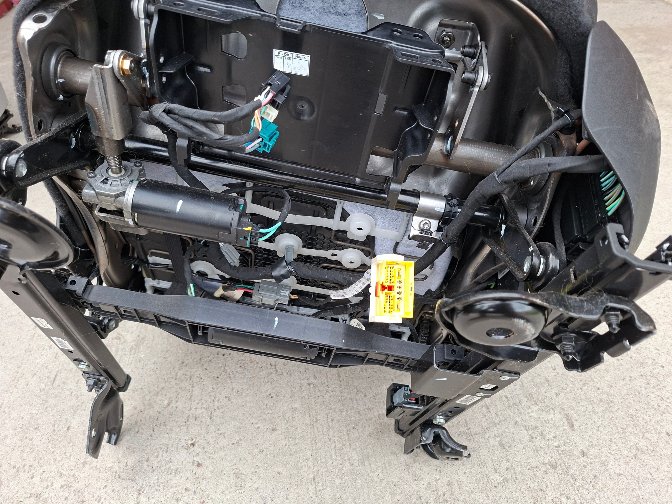seat front left electrical seat airbag airbag JEEP COMPASS II