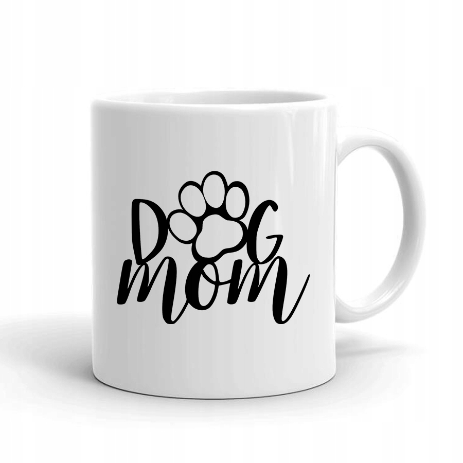 

Kubek Biały dla Miłośnika Psów Dog Mom 02