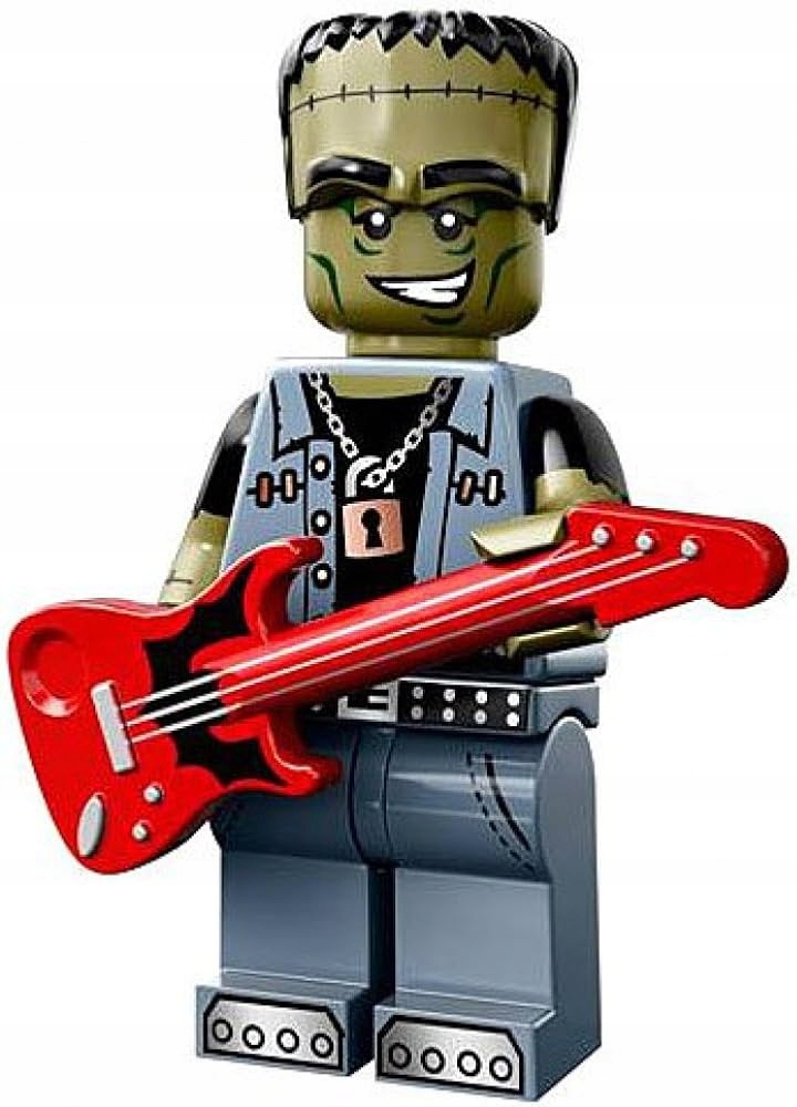 Lego minifigures 71010 Seria 14 Rockowy Potwór Monster Rocker col14-12